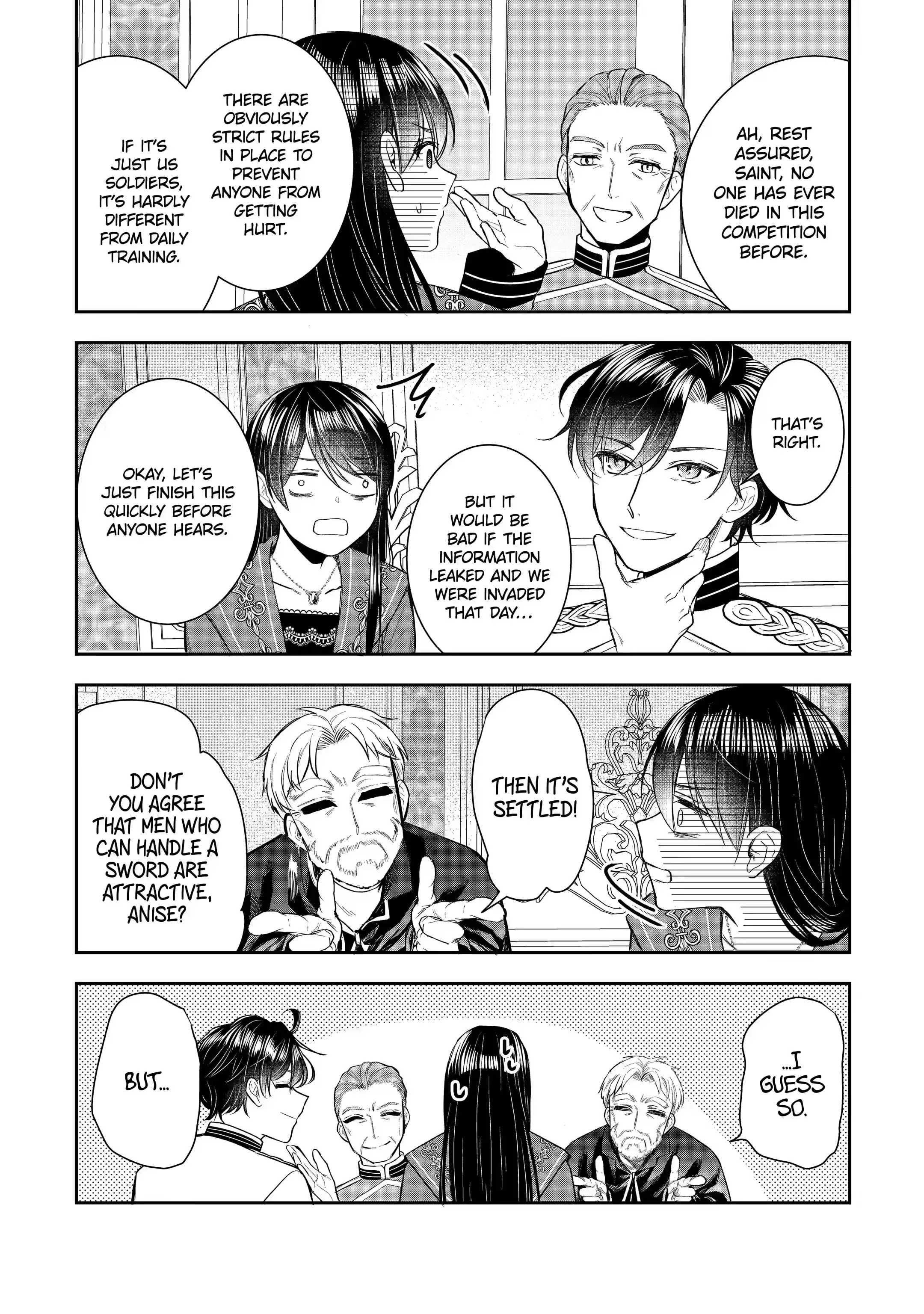 I was summoned to be the Saint, but I was robbed the position, apparently Chapter 13.1 - Page 6 in English