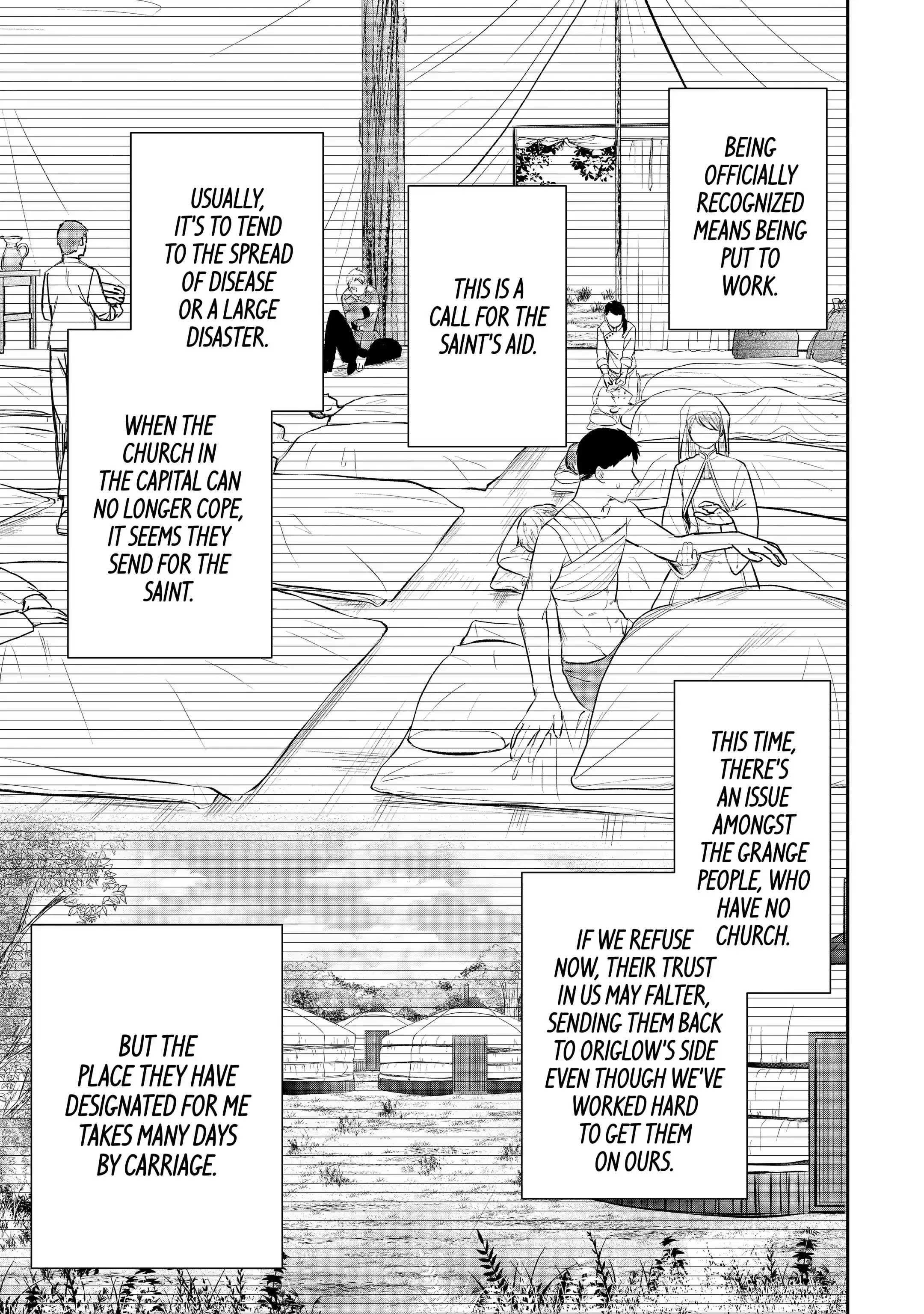 I was summoned to be the Saint, but I was robbed the position, apparently Chapter 14.1 - Page 3 in English