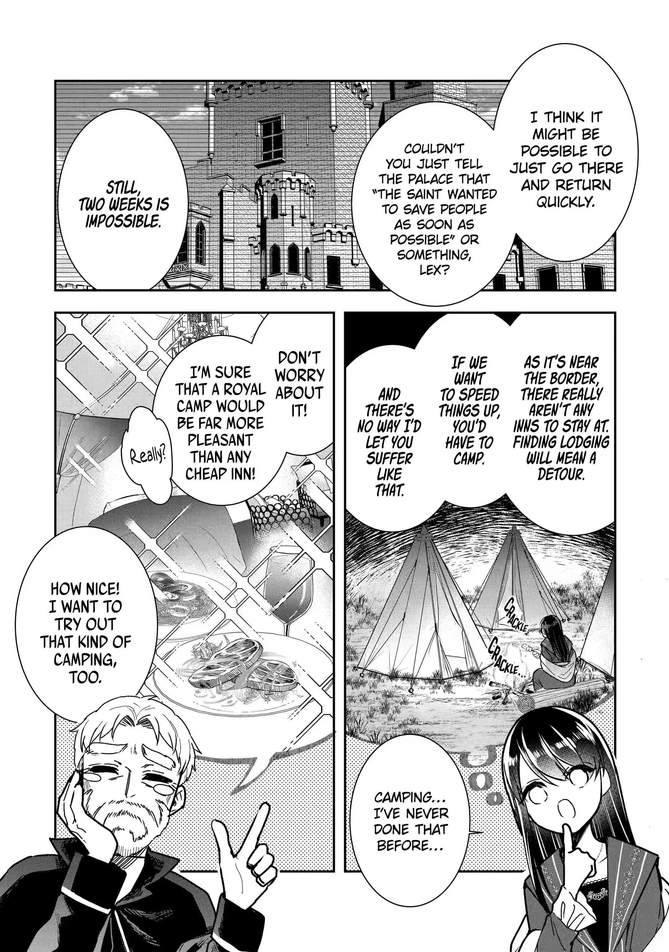 I was summoned to be the Saint, but I was robbed the position, apparently Chapter 14.1 - Page 6 in English