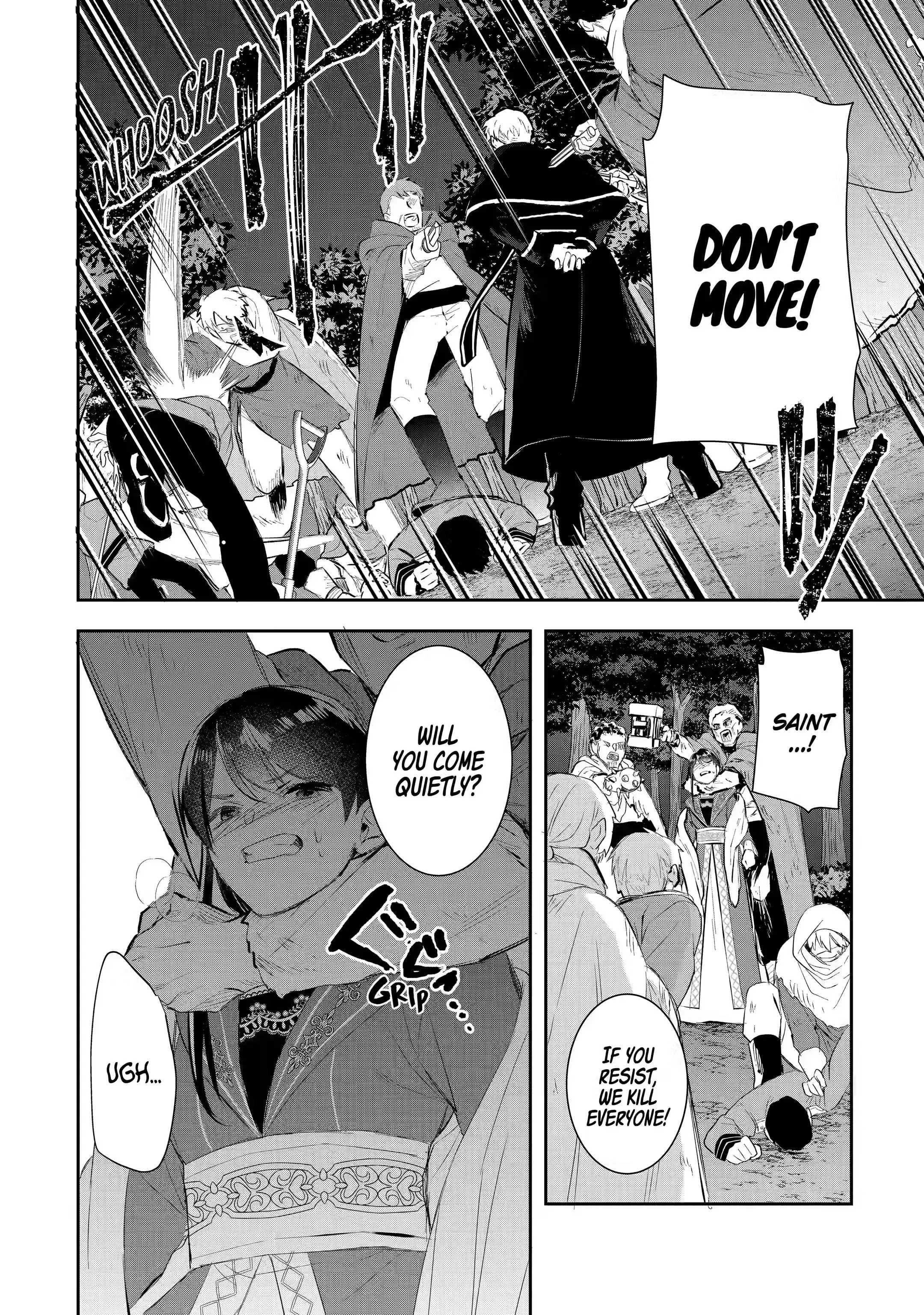 I was summoned to be the Saint, but I was robbed the position, apparently Chapter 14.4 - Page 9 in English
