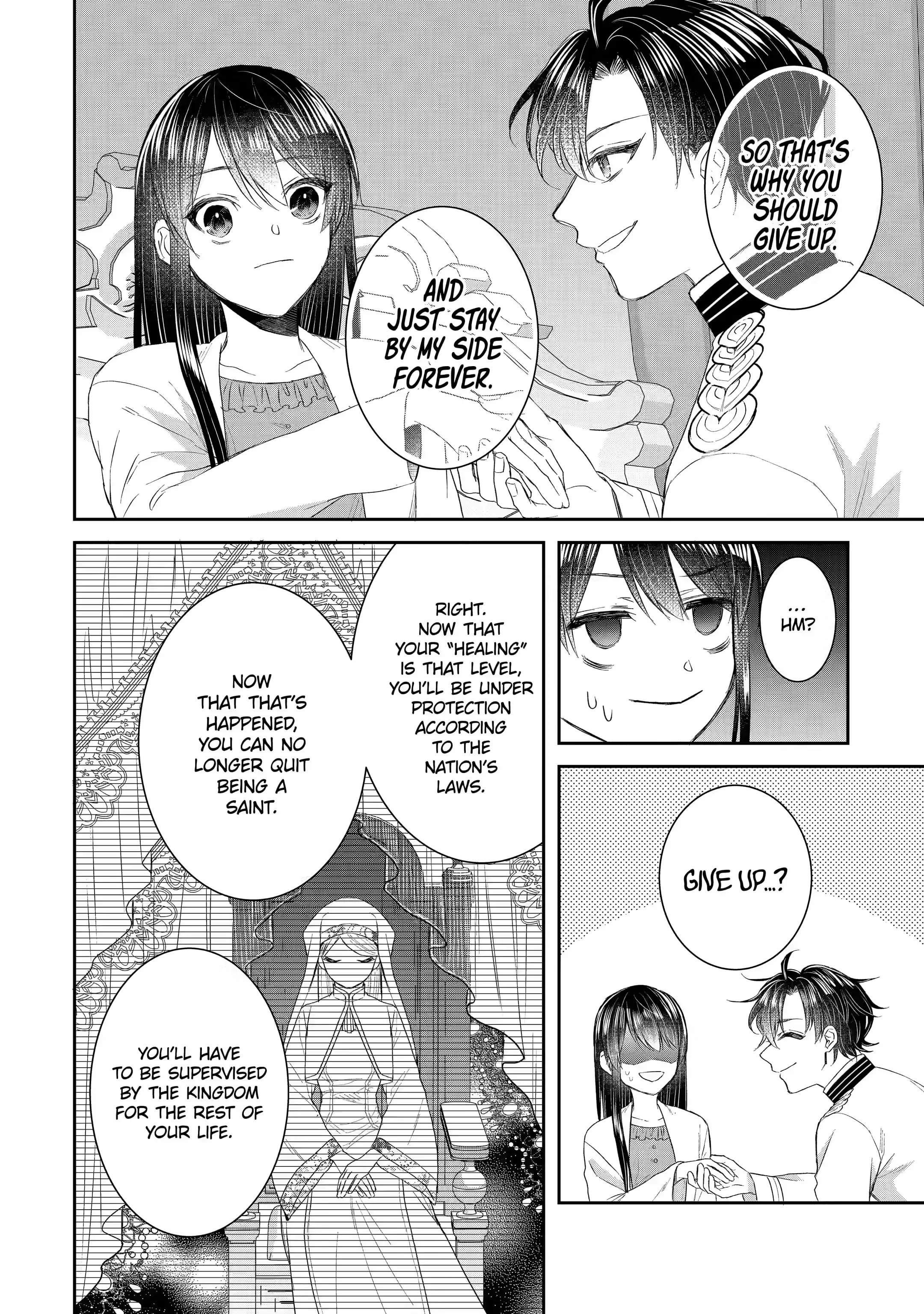 I was summoned to be the Saint, but I was robbed the position, apparently Chapter 17.2 - Page 8 in English