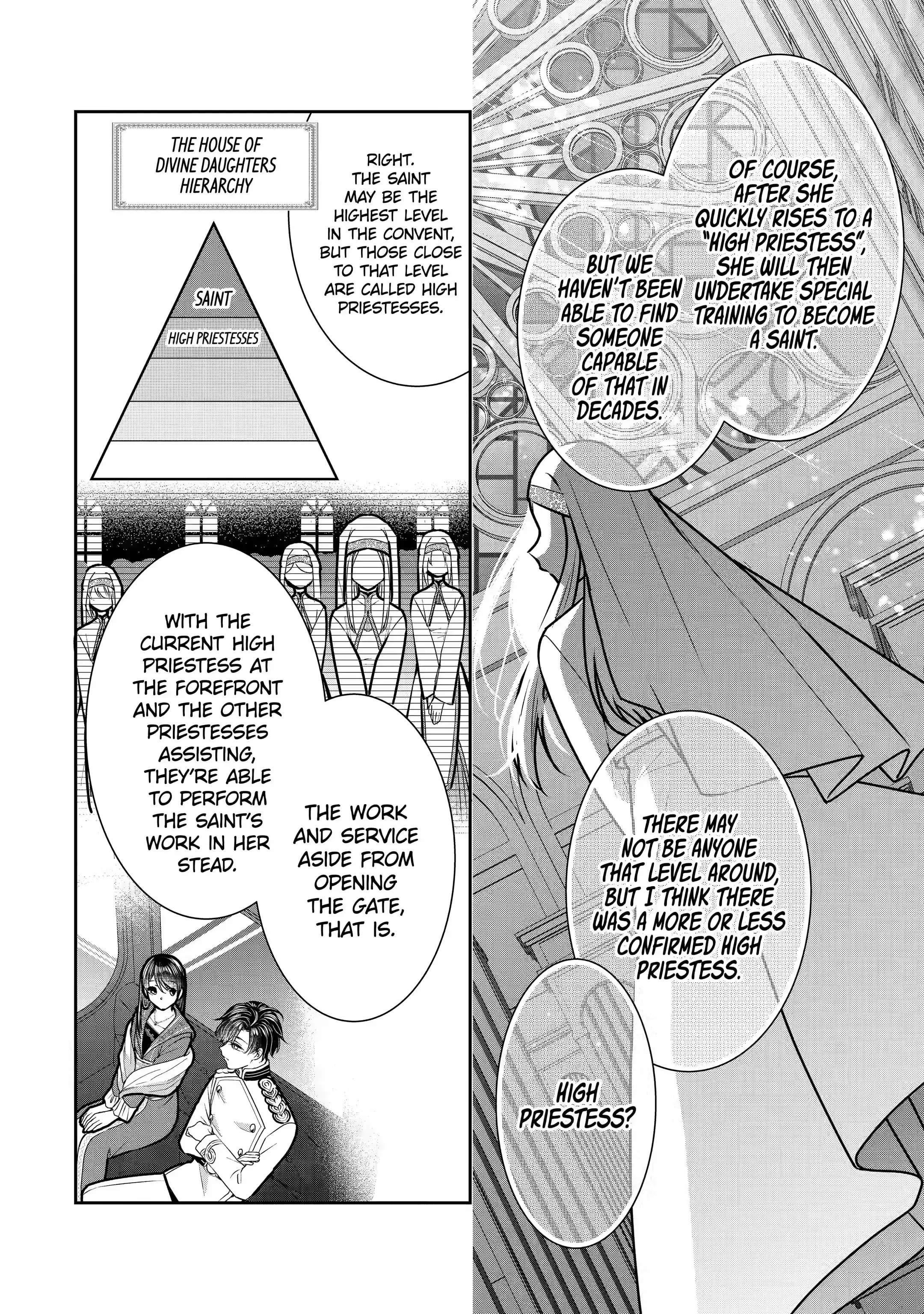 I was summoned to be the Saint, but I was robbed the position, apparently Chapter 18.1 - Page 8 in English