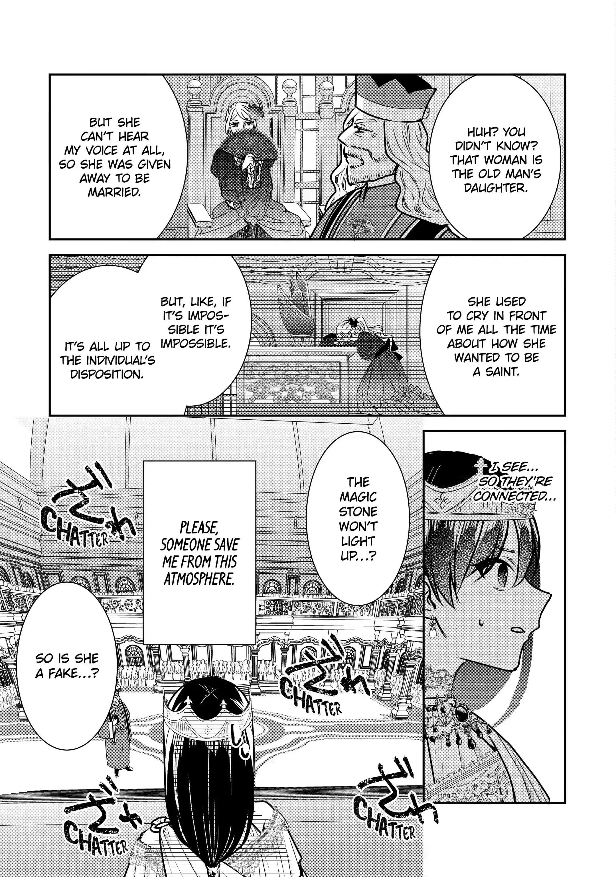 I was summoned to be the Saint, but I was robbed the position, apparently Chapter 18.4 - Page 3 in English