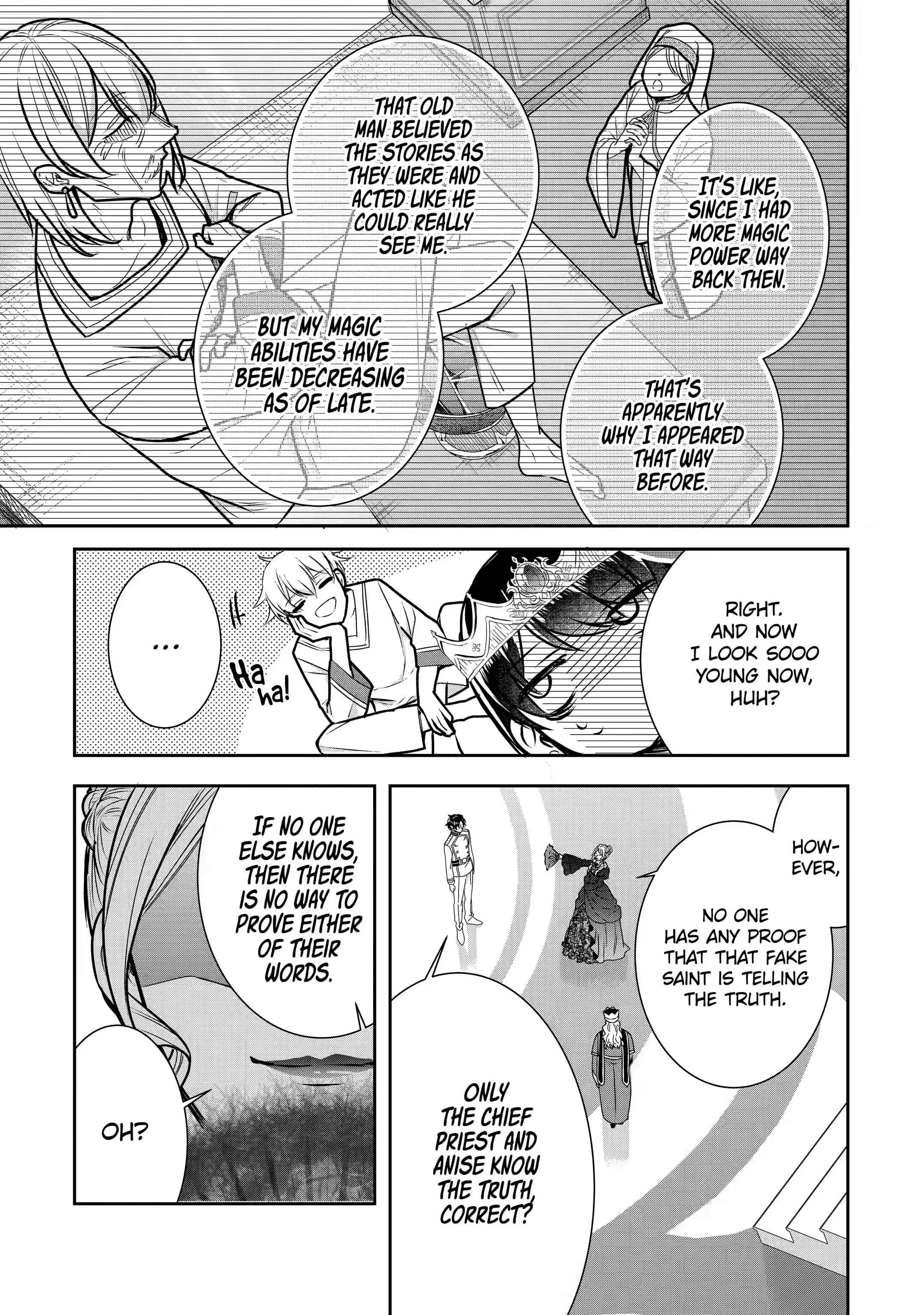 I was summoned to be the Saint, but I was robbed the position, apparently Chapter 18.4 - Page 9 in English
