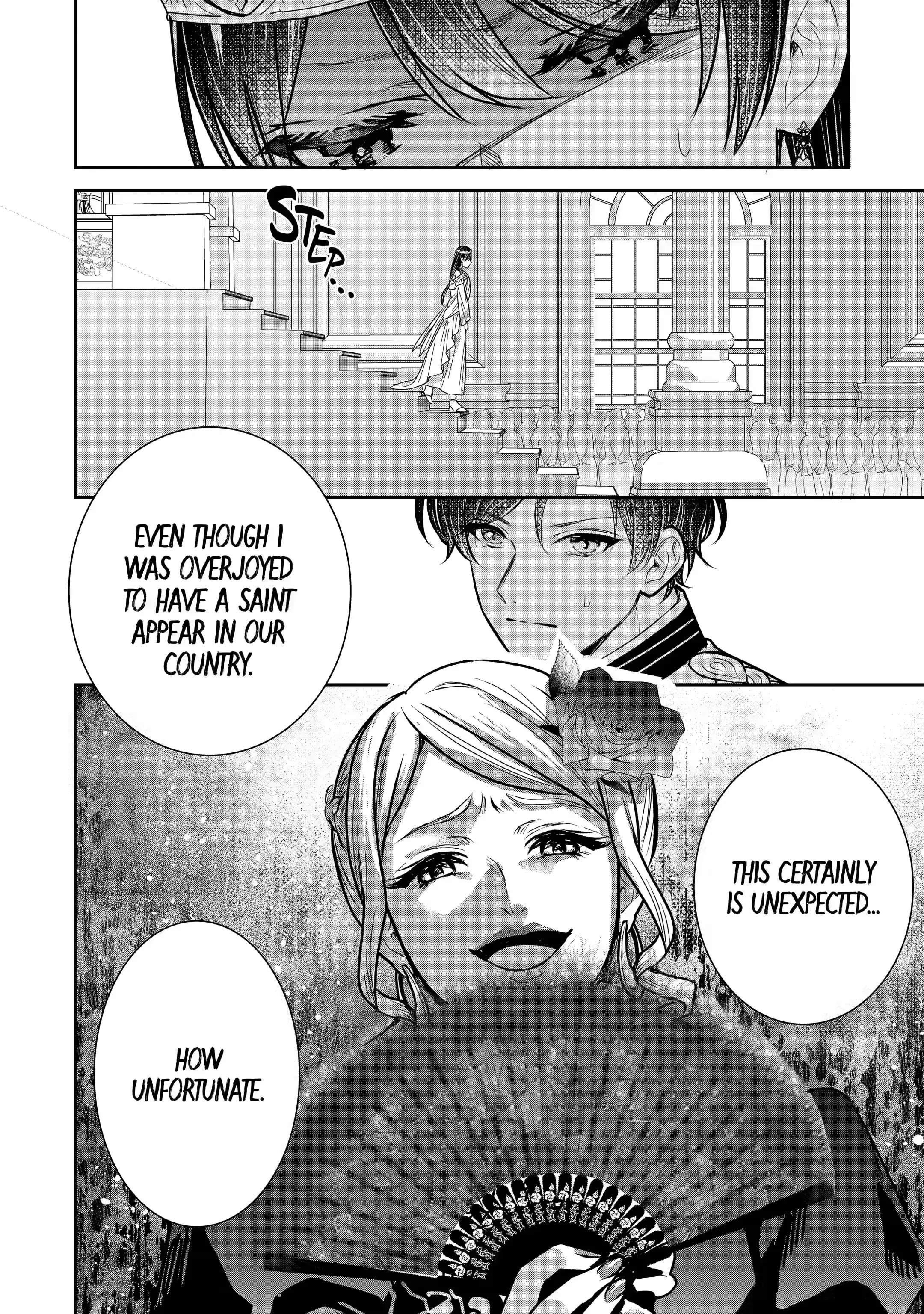 I was summoned to be the Saint, but I was robbed the position, apparently Chapter 18.5 - Page 4 in English