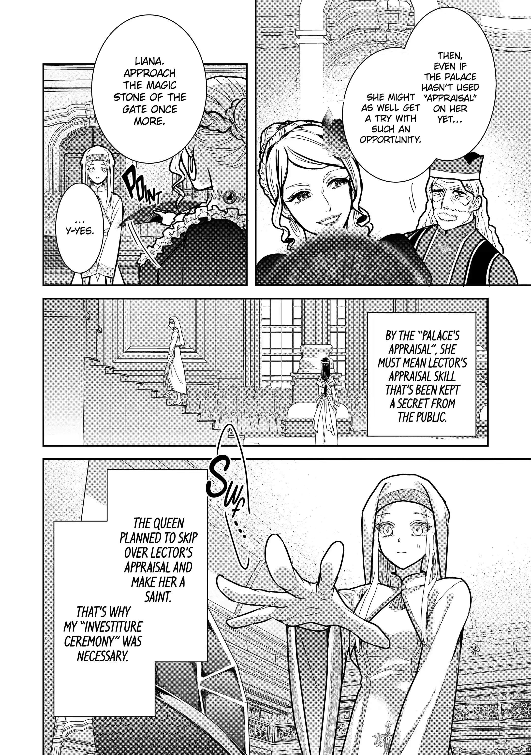 I was summoned to be the Saint, but I was robbed the position, apparently Chapter 18.5 - Page 6 in English