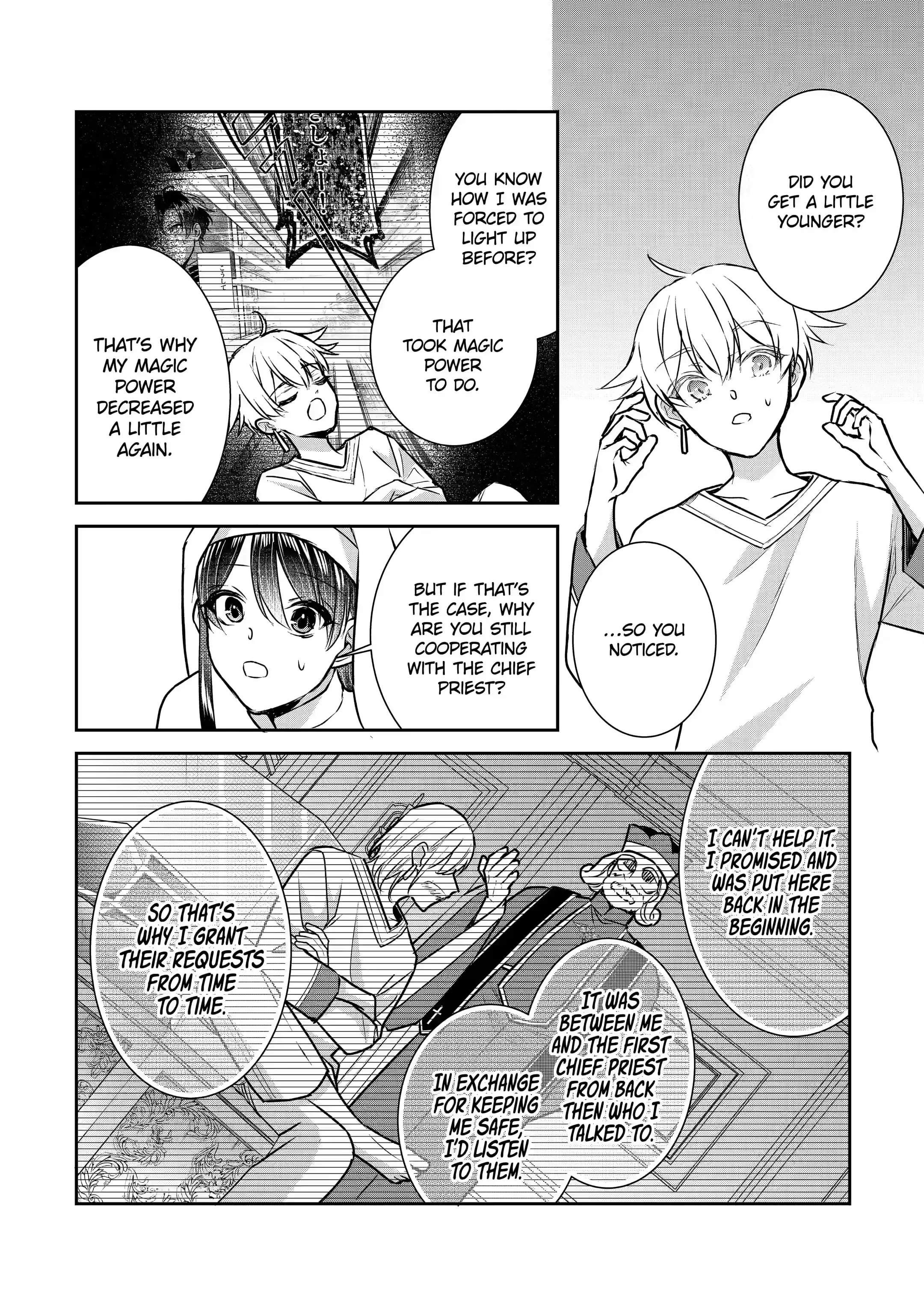 I was summoned to be the Saint, but I was robbed the position, apparently Chapter 19.2 - Page 4 in English
