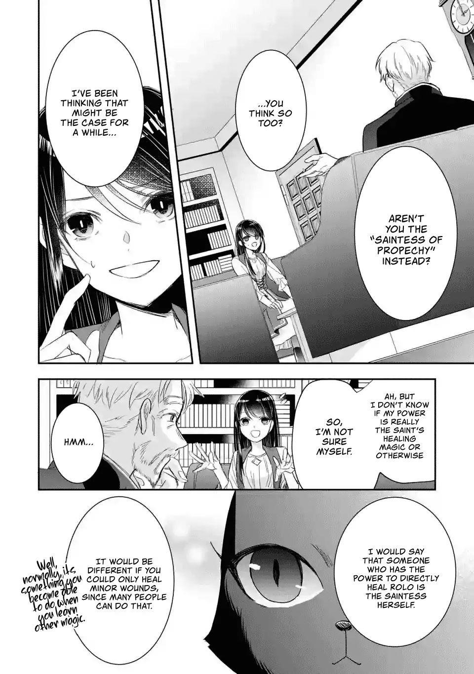 I was summoned to be the Saint, but I was robbed the position, apparently Chapter 2.2 - Page 10 in English