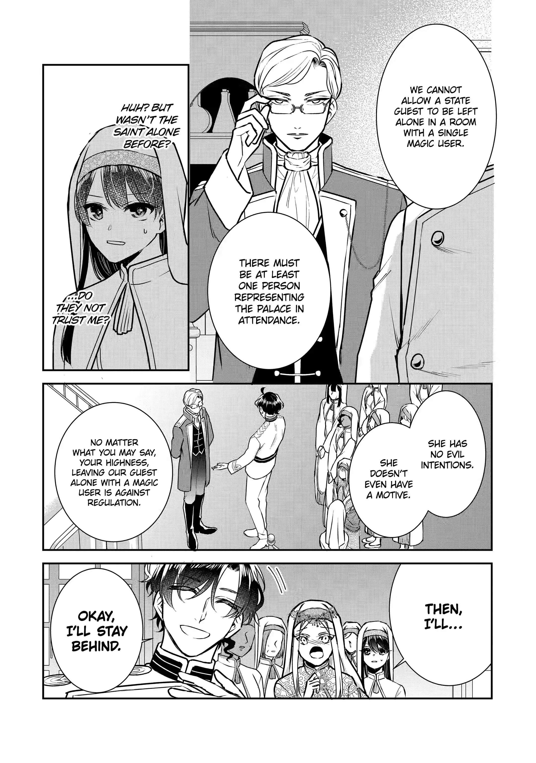 I was summoned to be the Saint, but I was robbed the position, apparently Chapter 20.3 - Page 5 in English
