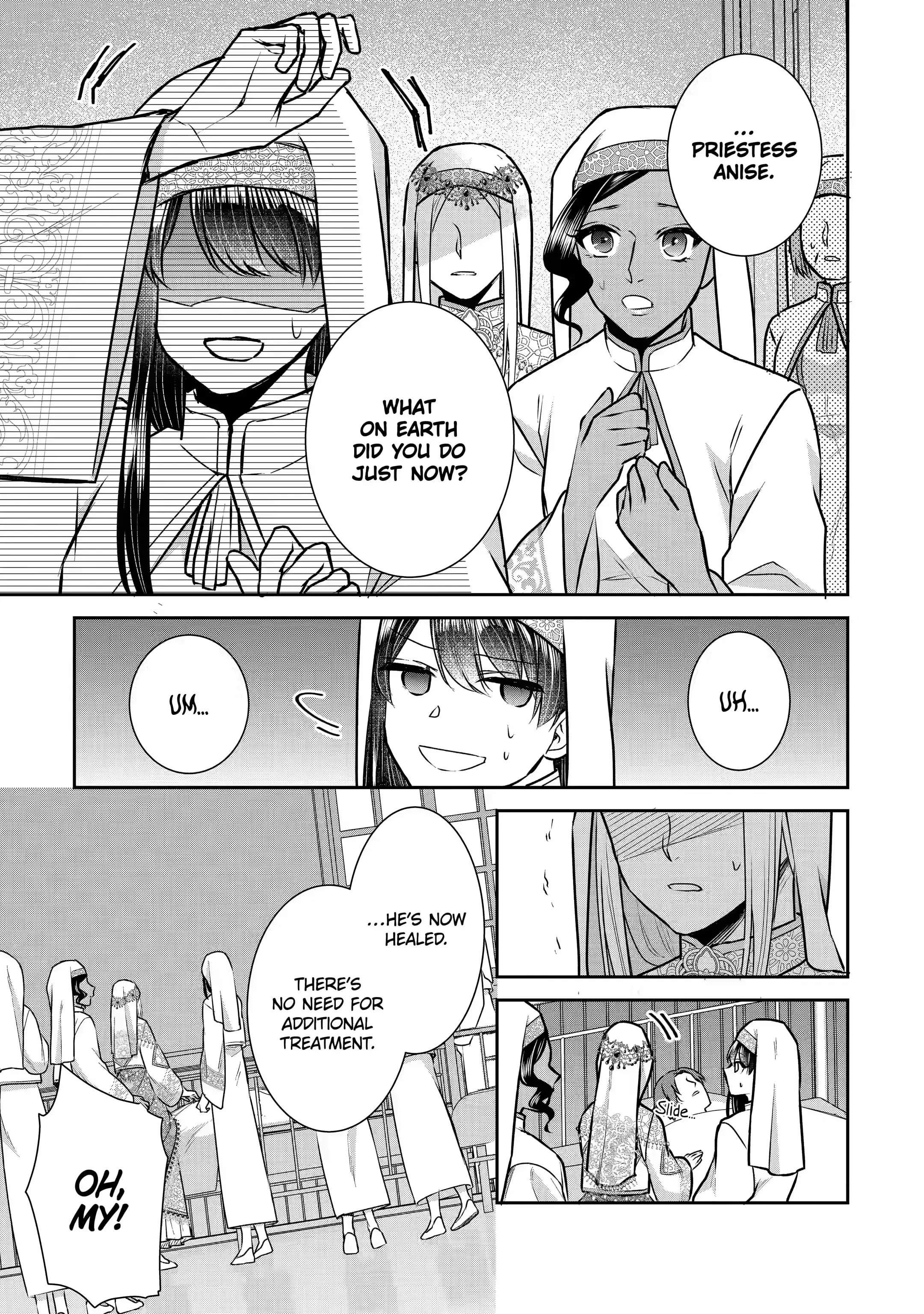 I was summoned to be the Saint, but I was robbed the position, apparently Chapter 20.3 - Page 9 in English