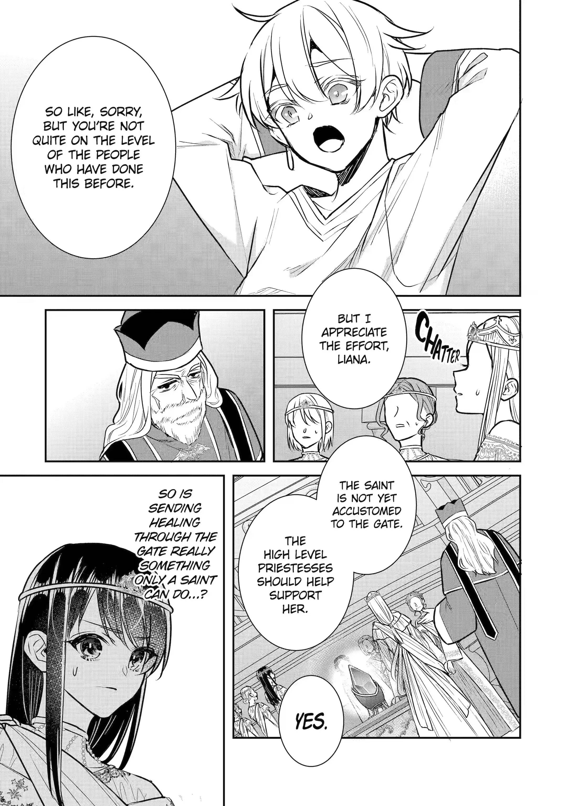 I was summoned to be the Saint, but I was robbed the position, apparently Chapter 21.1 - Page 7 in English