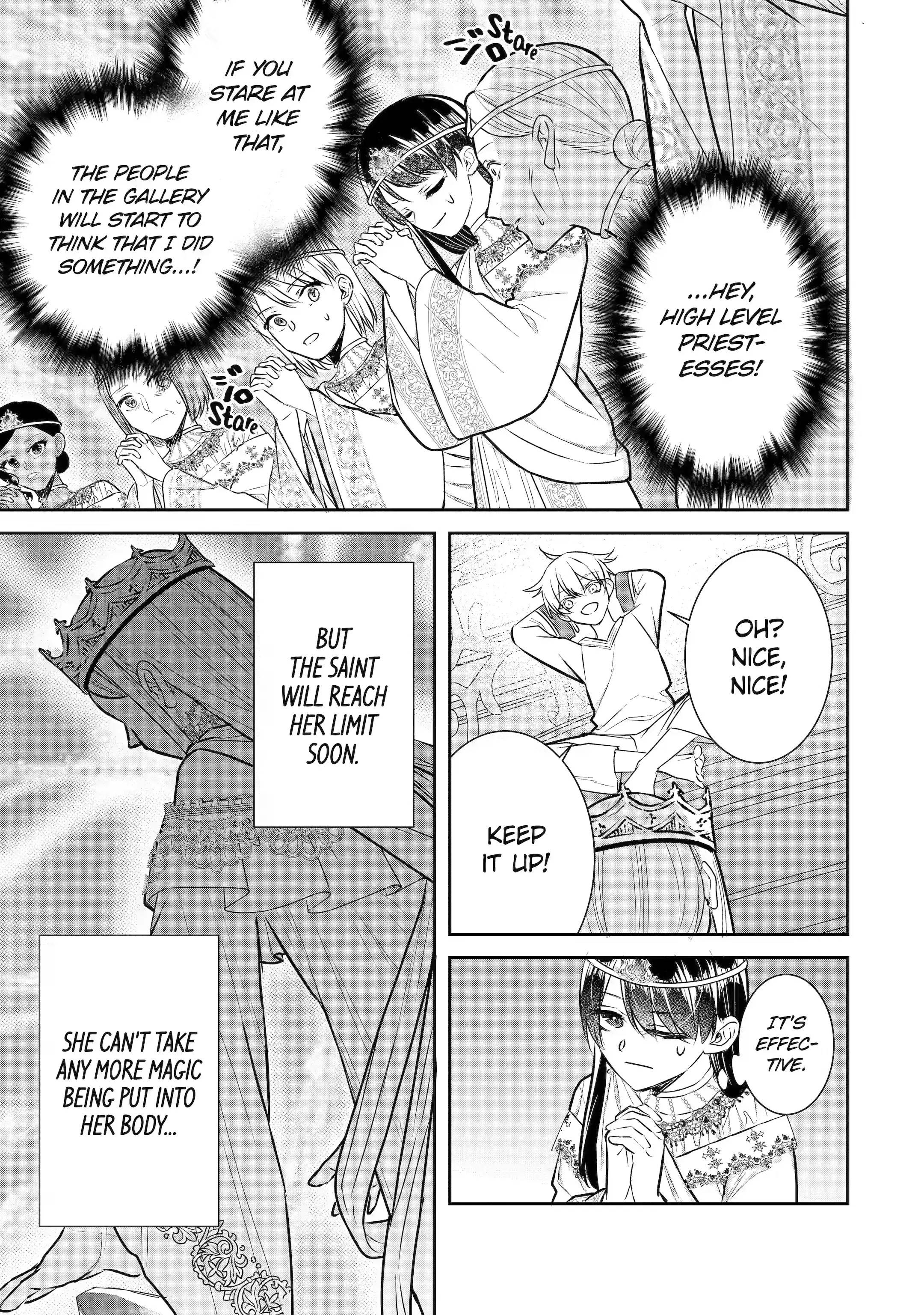 I was summoned to be the Saint, but I was robbed the position, apparently Chapter 21.2 - Page 5 in English