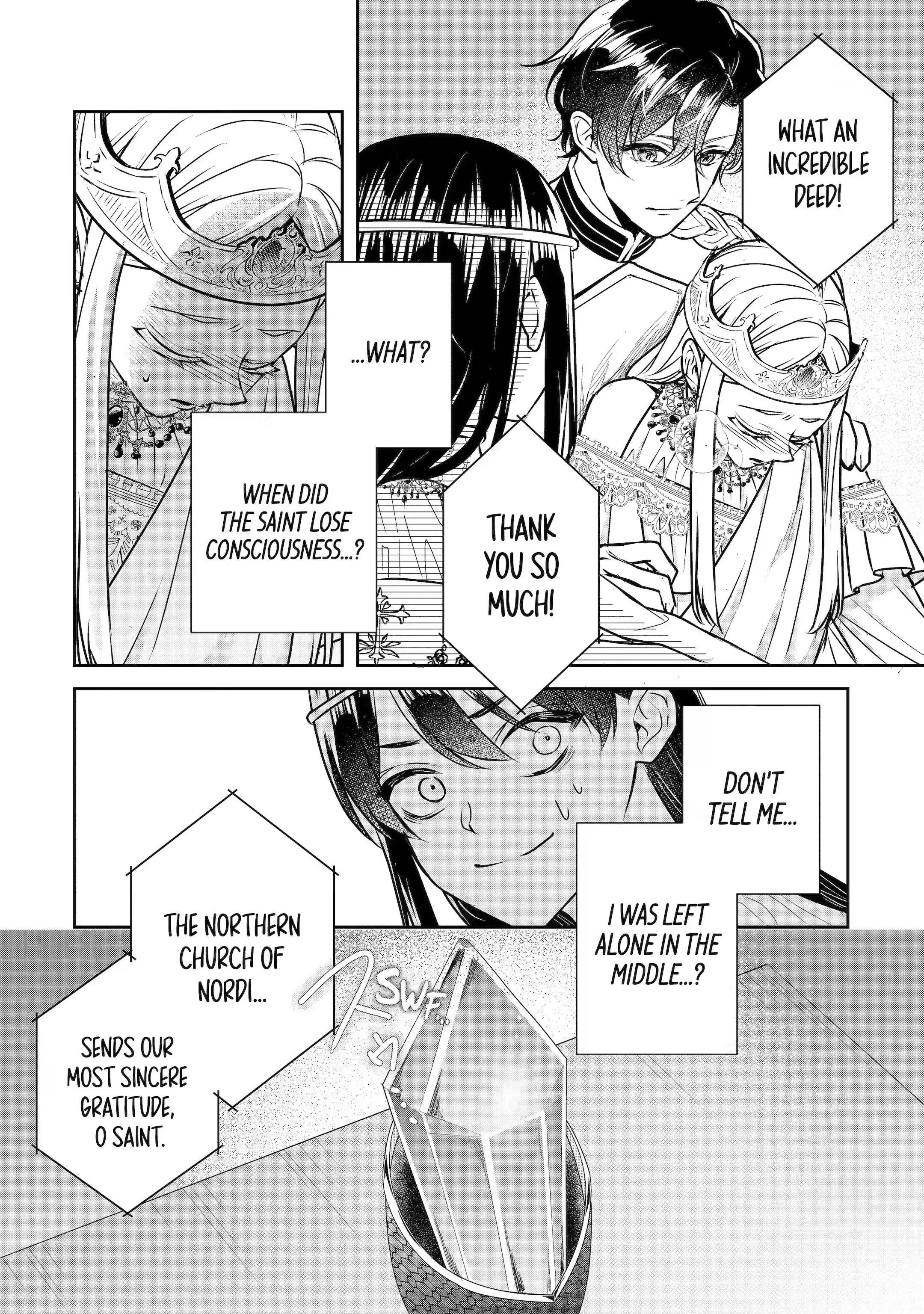 I was summoned to be the Saint, but I was robbed the position, apparently Chapter 21.3 - Page 9 in English