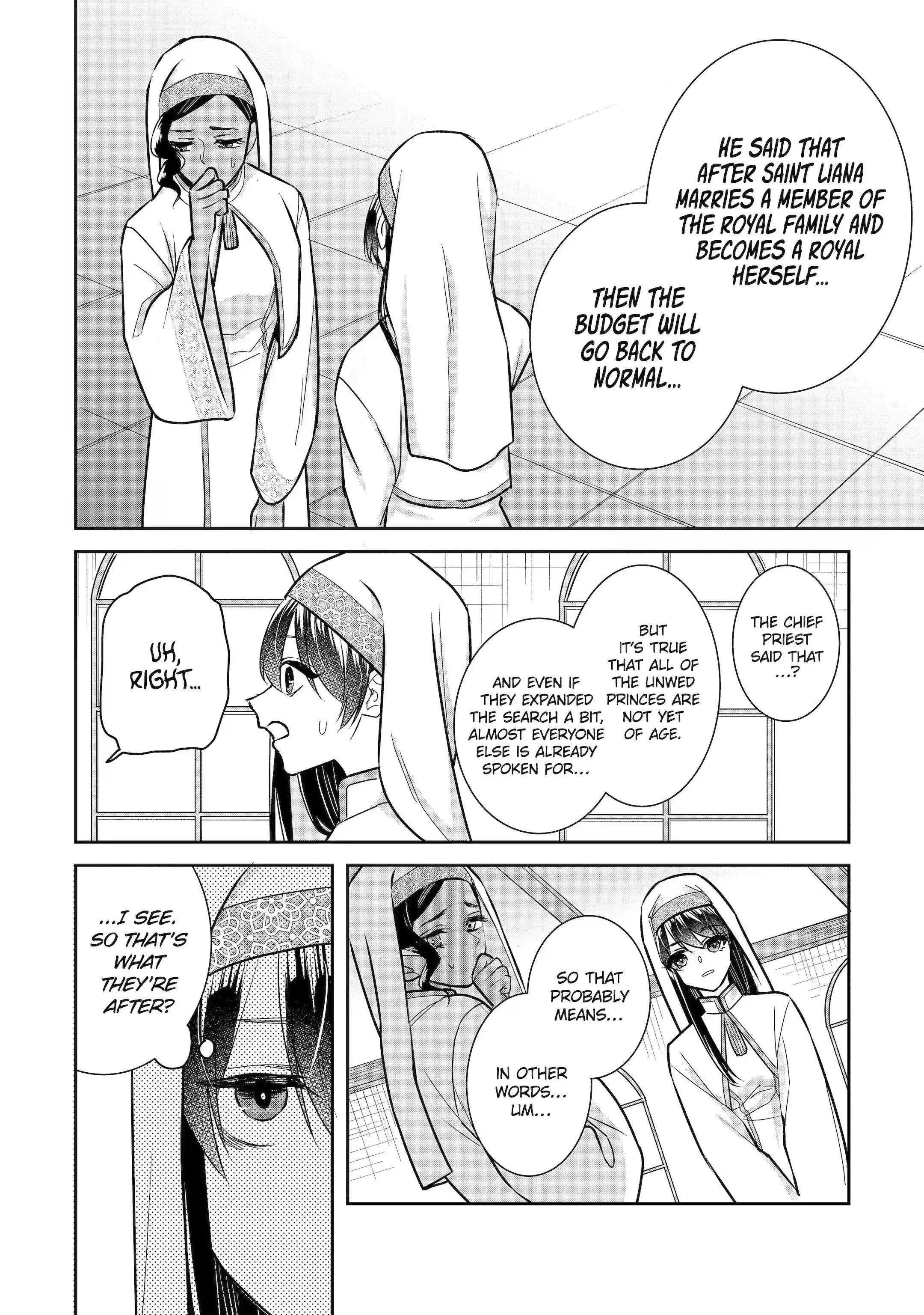 I was summoned to be the Saint, but I was robbed the position, apparently Chapter 22.1 - Page 8 in English