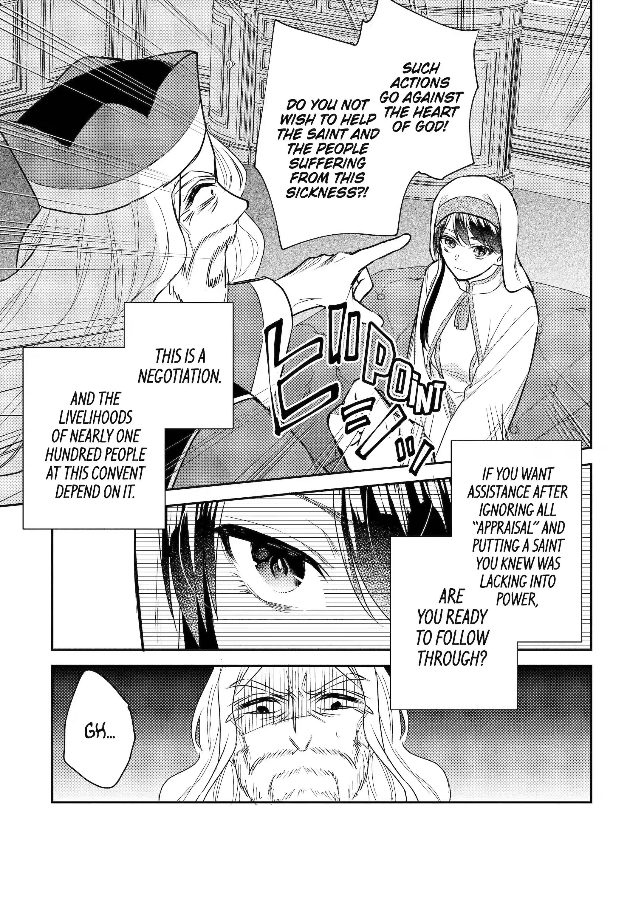 I was summoned to be the Saint, but I was robbed the position, apparently Chapter 22.2 - Page 8 in English