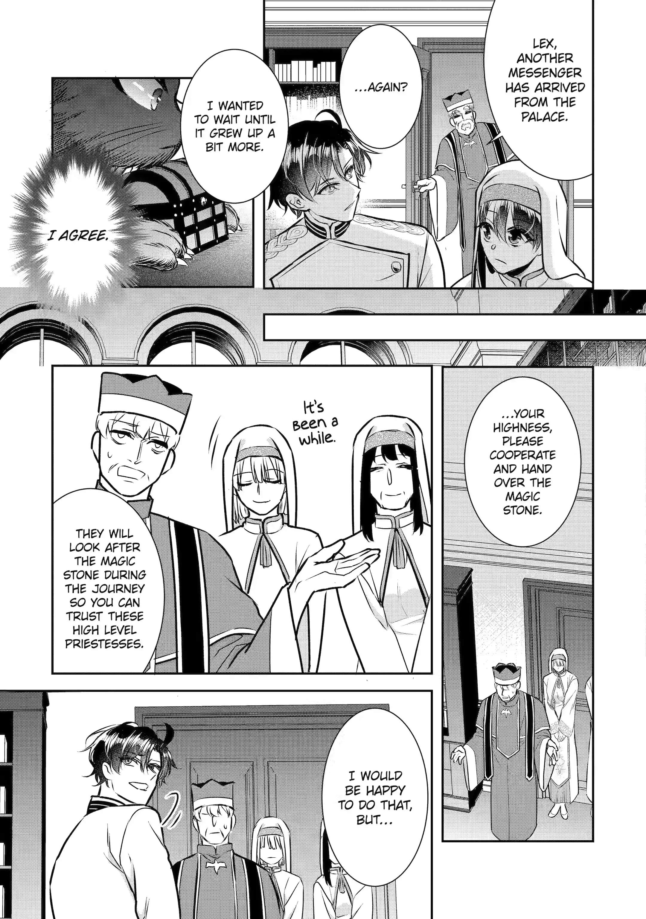 I was summoned to be the Saint, but I was robbed the position, apparently Chapter 26.2 - Page 8 in English