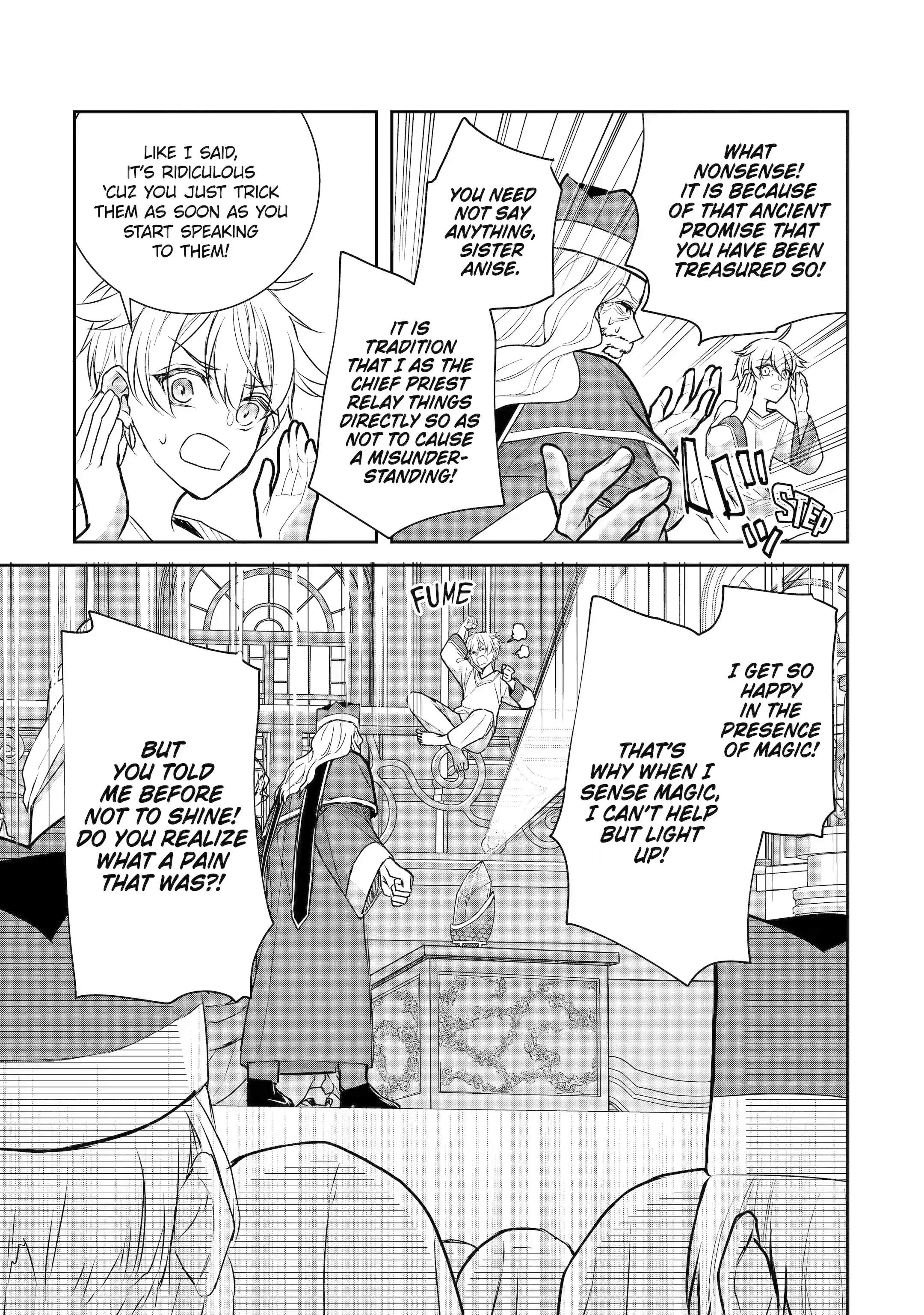 I was summoned to be the Saint, but I was robbed the position, apparently Chapter 27.3 - Page 3 in English