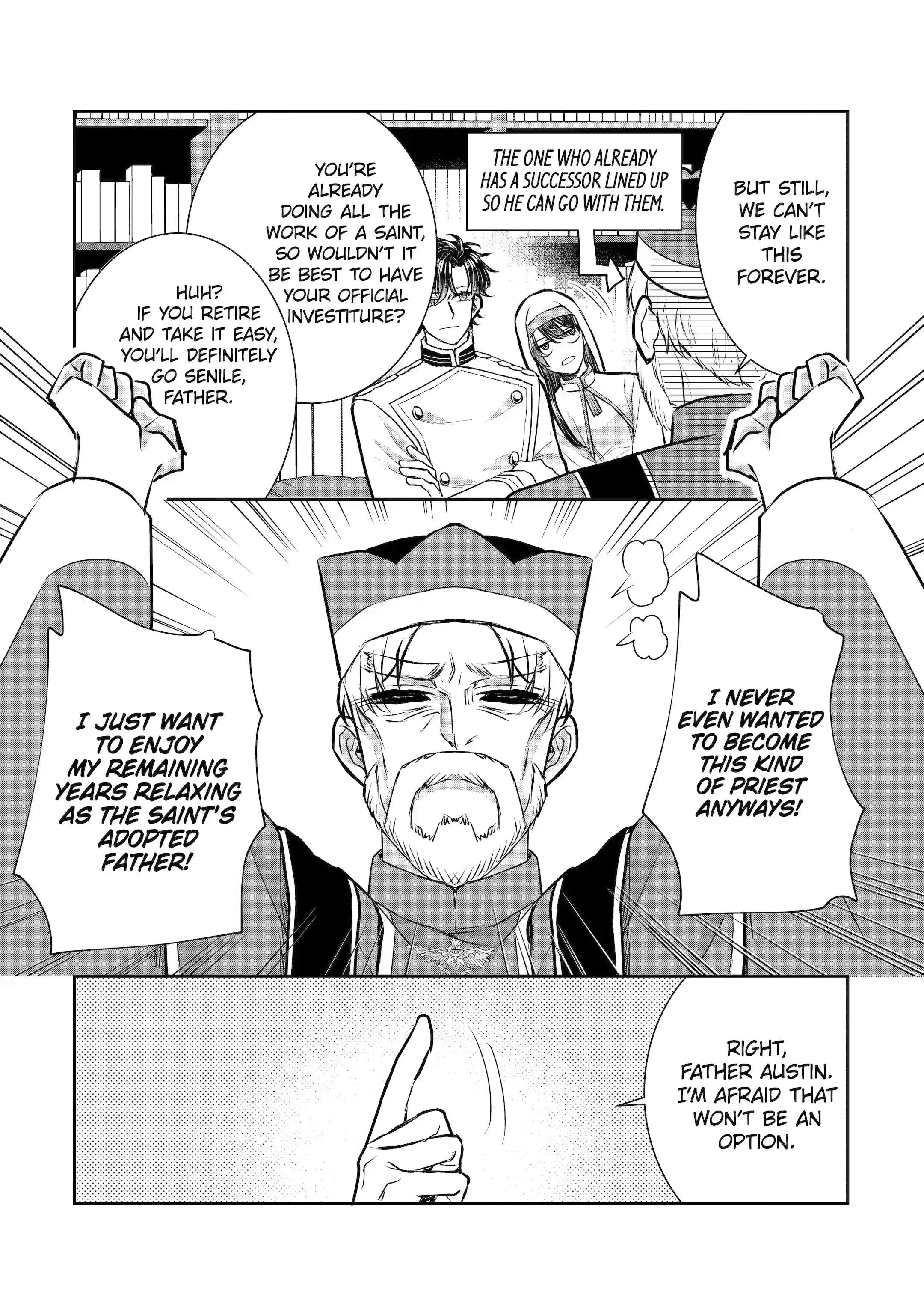 I was summoned to be the Saint, but I was robbed the position, apparently Chapter 27.4 - Page 4 in English