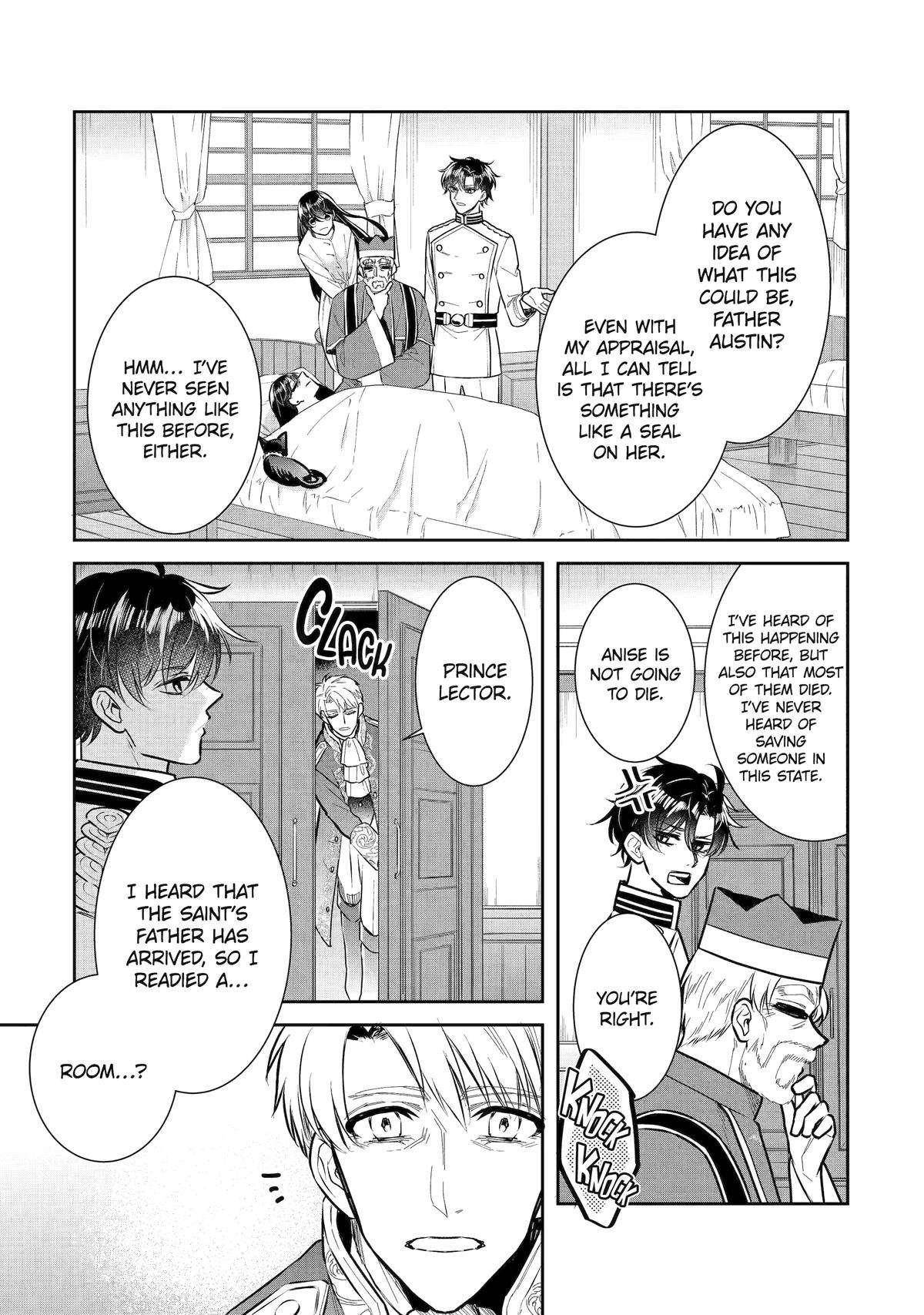 I was summoned to be the Saint, but I was robbed the position, apparently Chapter 30 - Page 35 in English