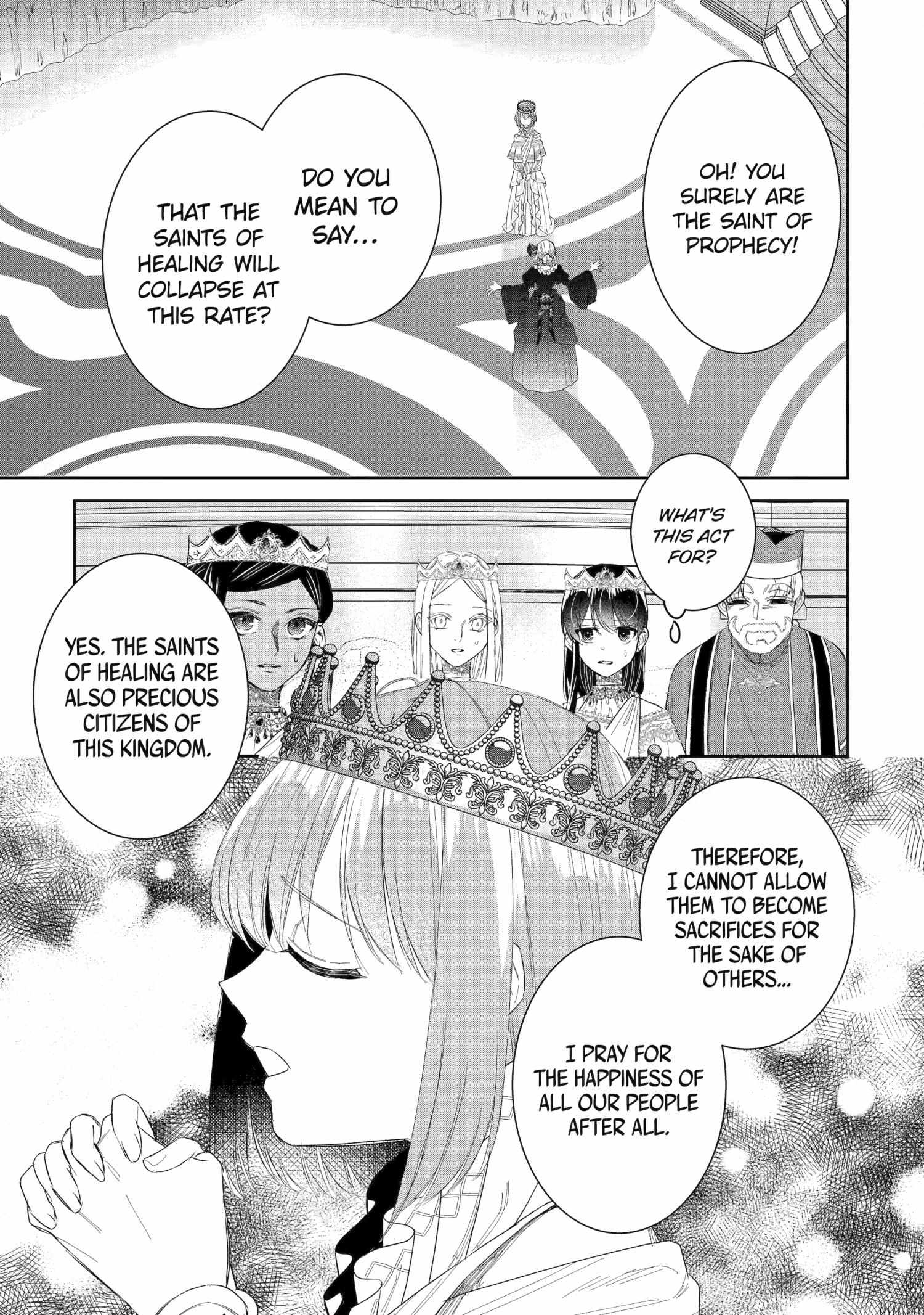 I was summoned to be the Saint, but I was robbed the position, apparently Chapter 39 - Page 27 in English