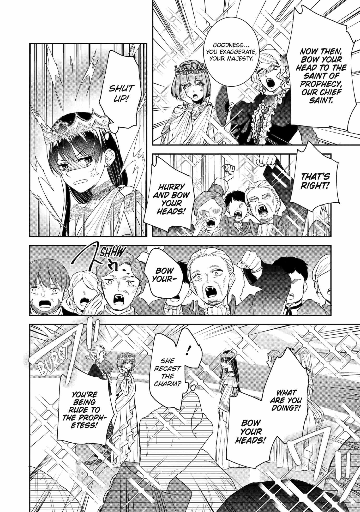 I was summoned to be the Saint, but I was robbed the position, apparently Chapter 39 - Page 36 in English