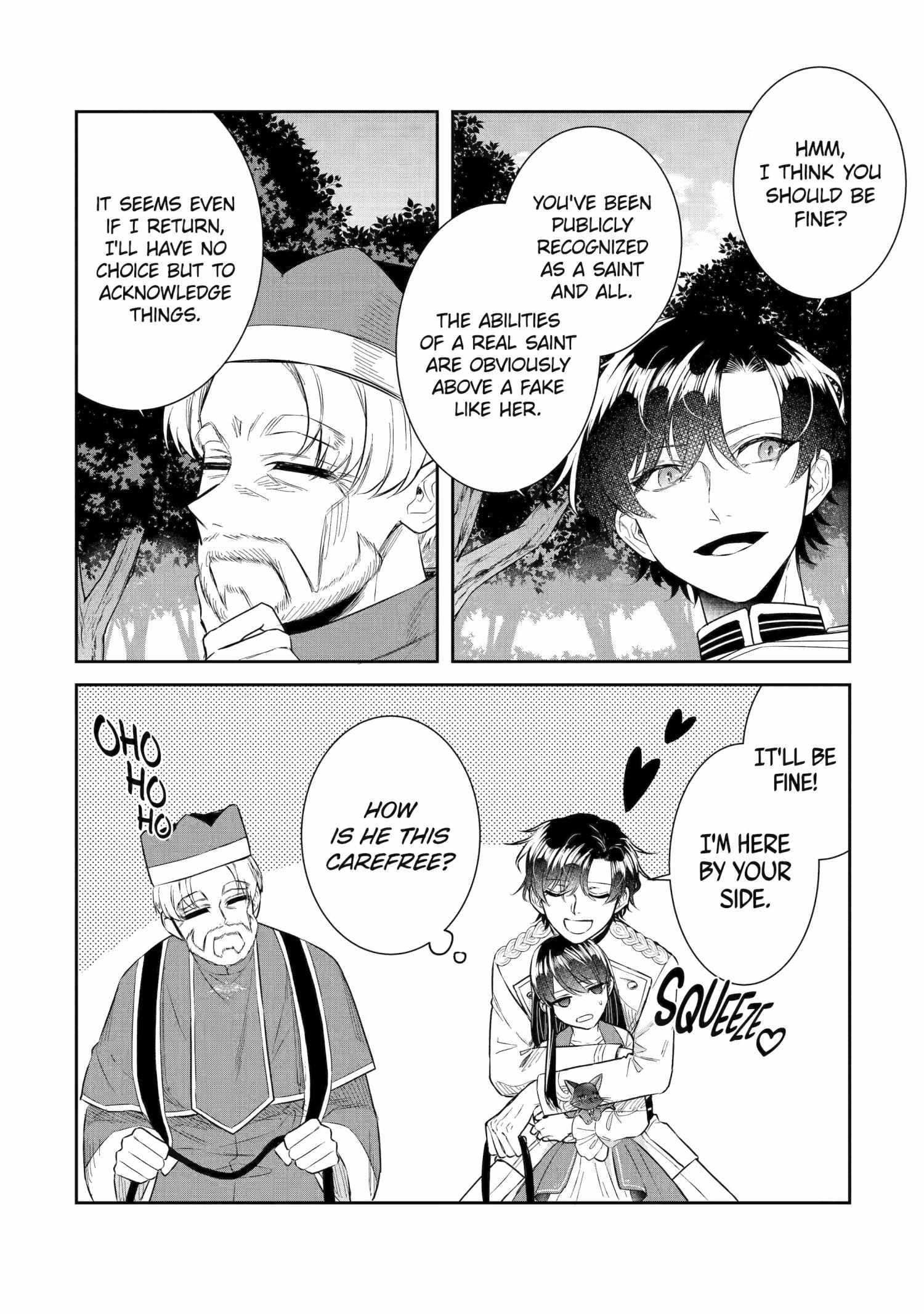 I was summoned to be the Saint, but I was robbed the position, apparently Chapter 39 - Page 4 in English