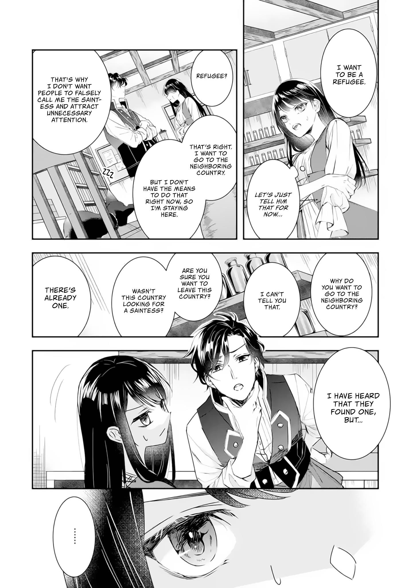 I was summoned to be the Saint, but I was robbed the position, apparently Chapter 4.1 - Page 9 in English