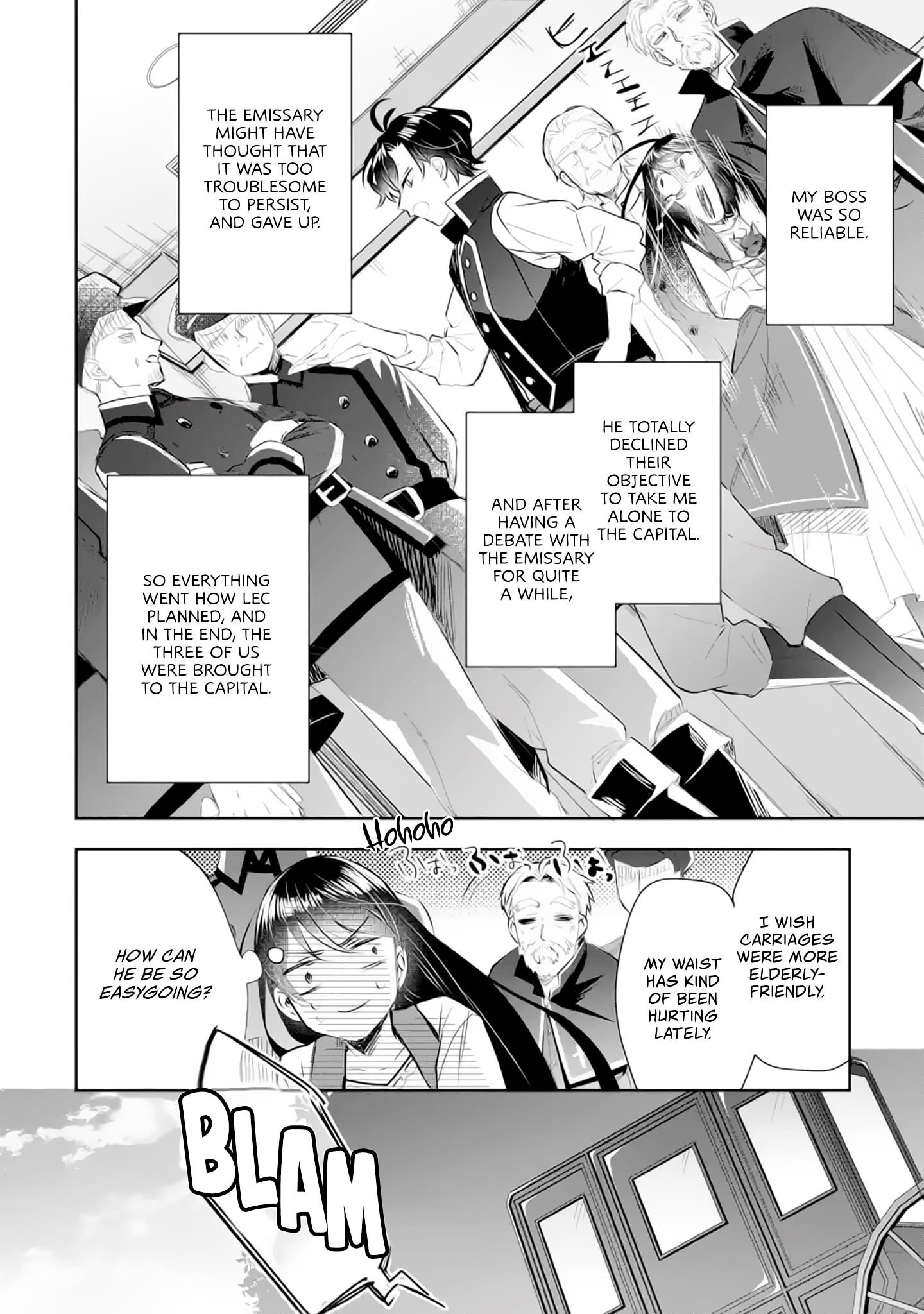 I was summoned to be the Saint, but I was robbed the position, apparently Chapter 4.2 - Page 12 in English