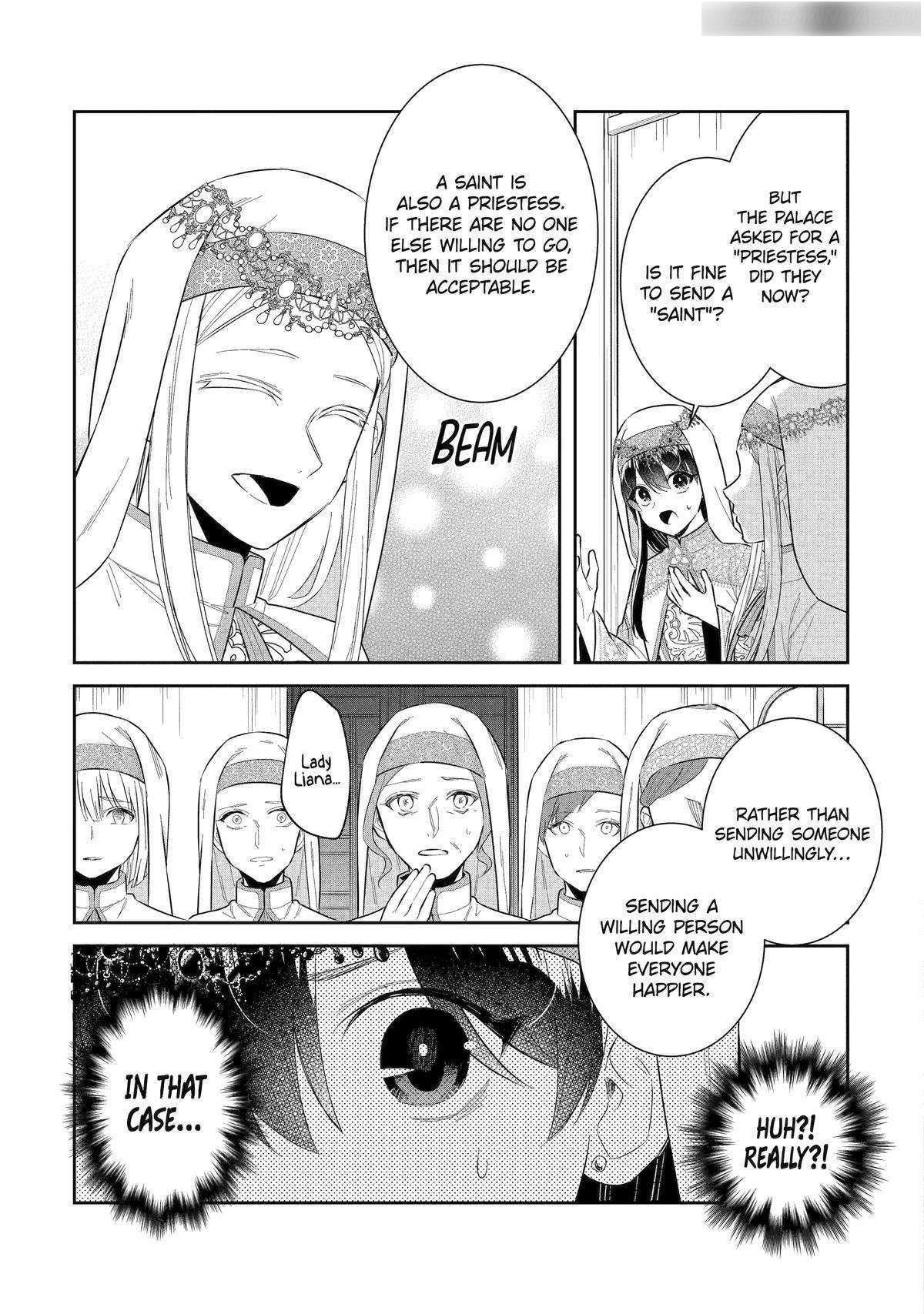 I was summoned to be the Saint, but I was robbed the position, apparently Chapter 40 - Page 25 in English