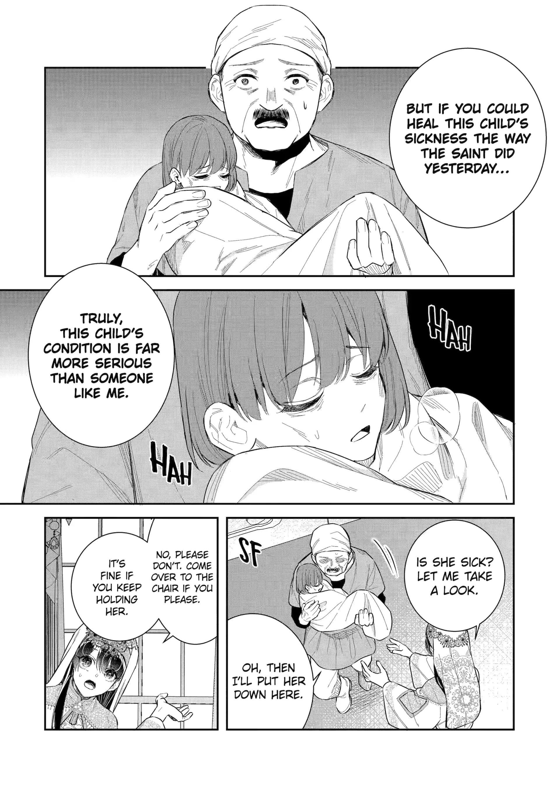 I was summoned to be the Saint, but I was robbed the position, apparently Chapter 43.3 - Page 9 in English