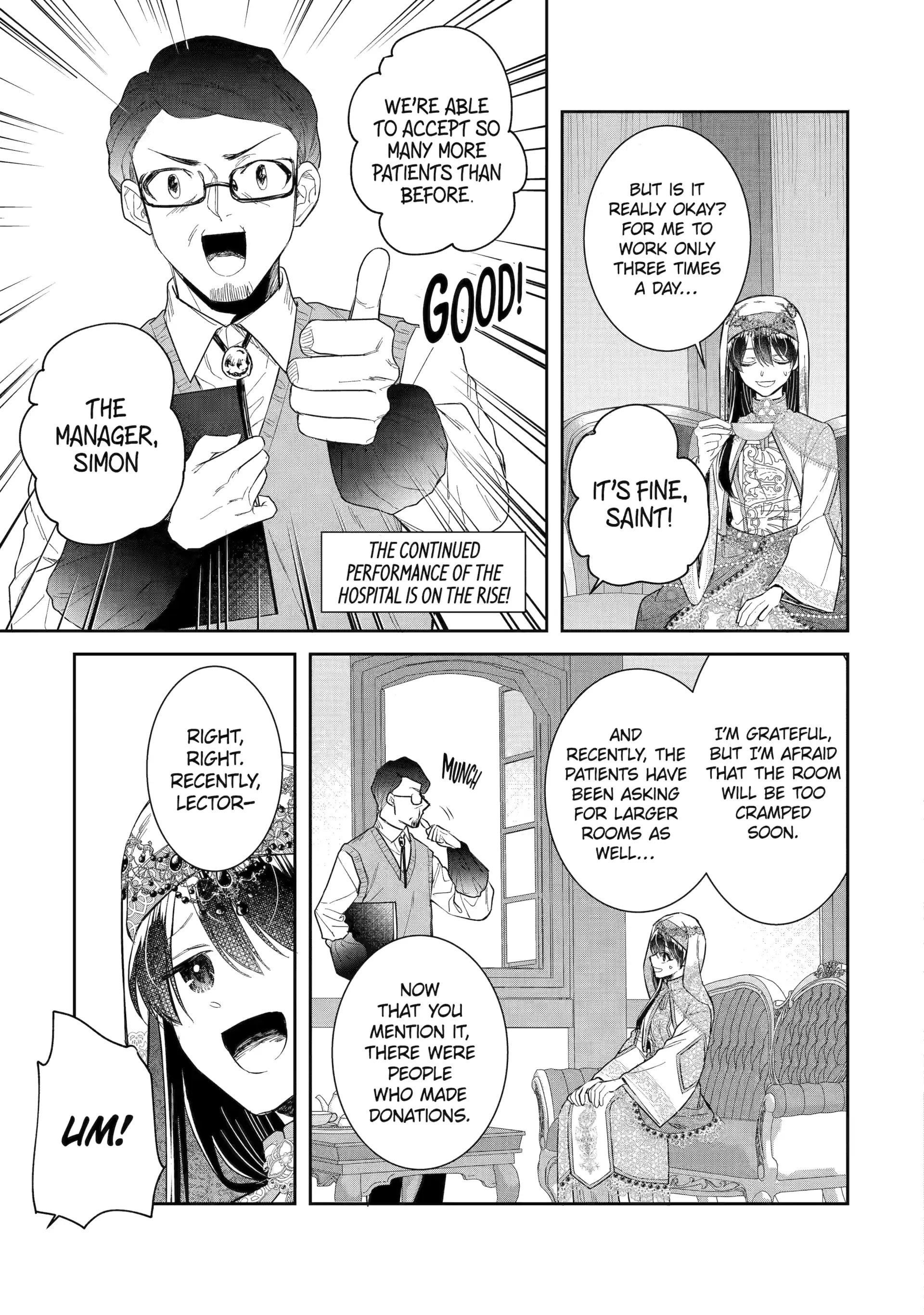 I was summoned to be the Saint, but I was robbed the position, apparently Chapter 44 - Page 21 in English
