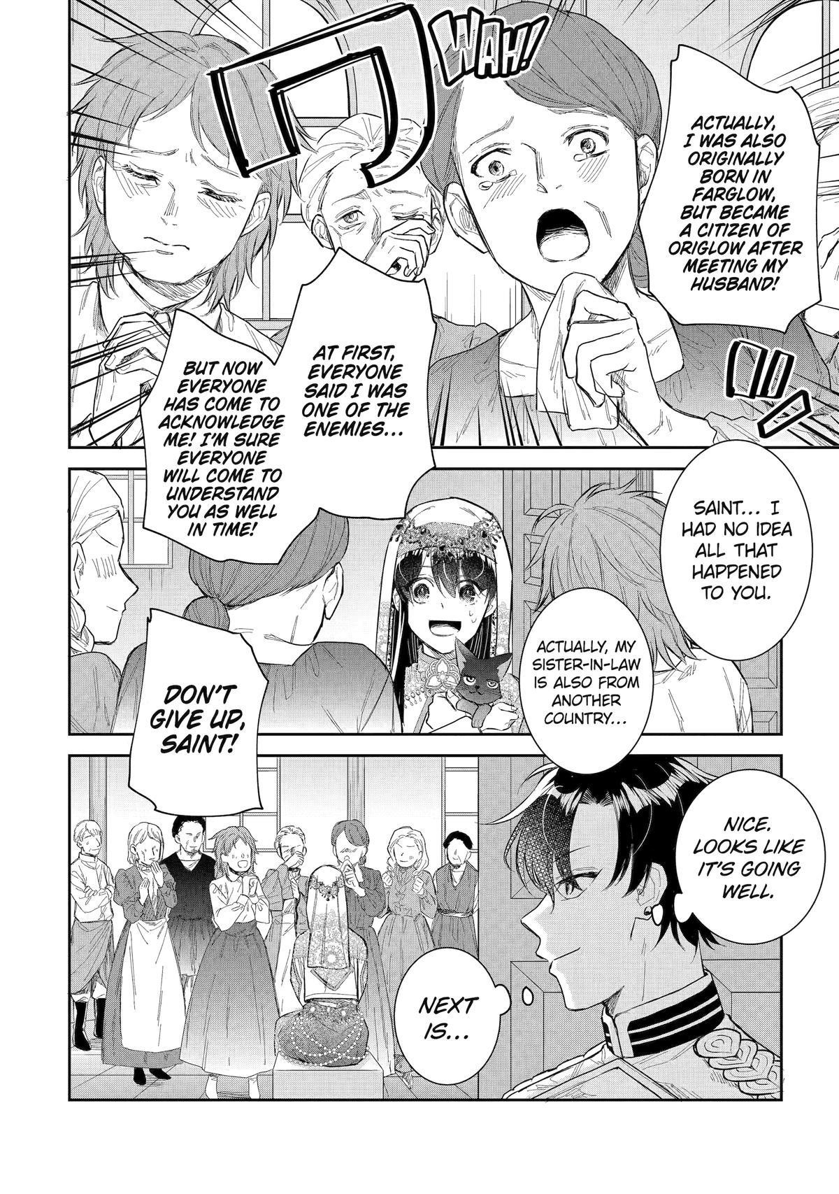 I was summoned to be the Saint, but I was robbed the position, apparently Chapter 45 - Page 14 in English