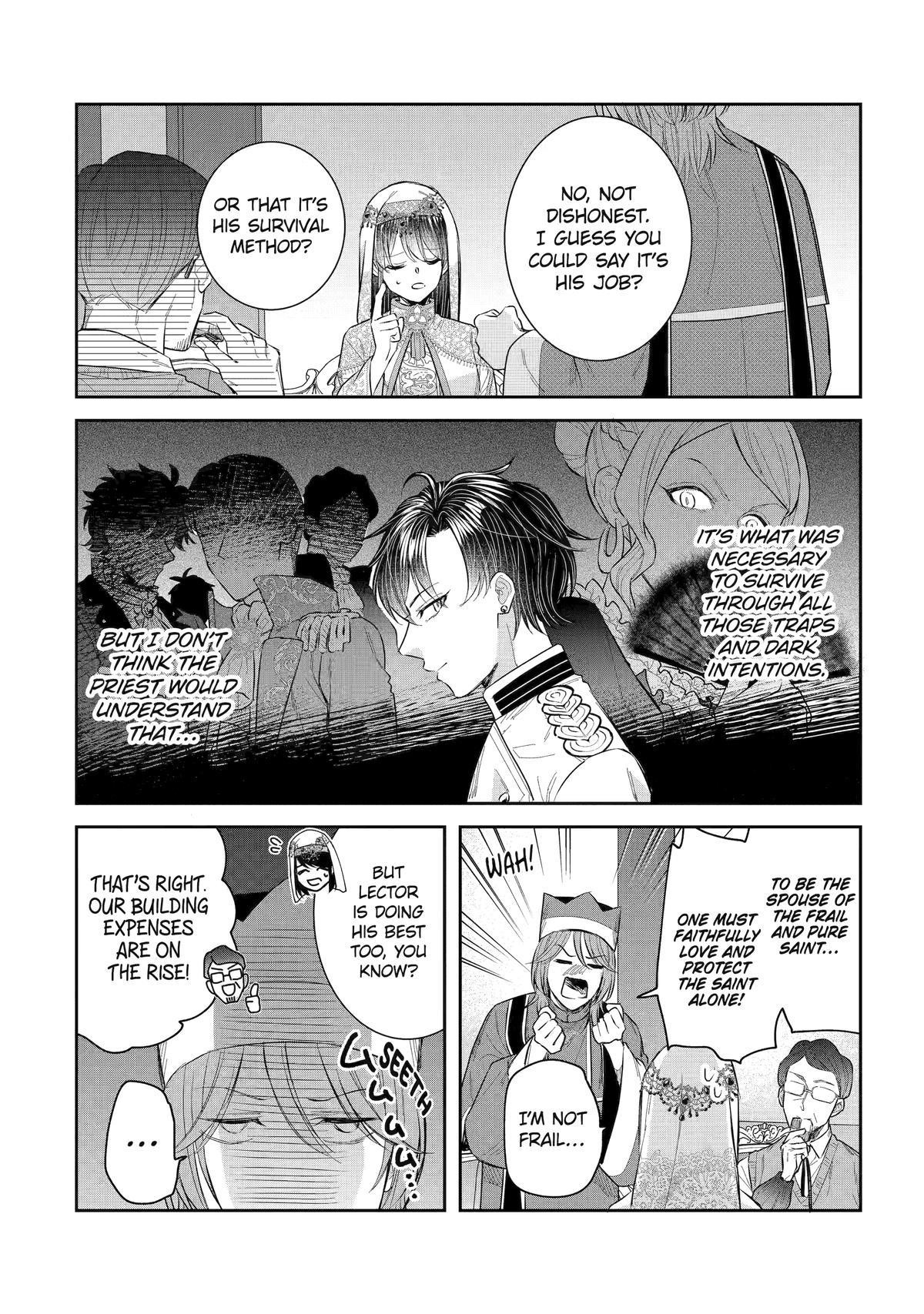 I was summoned to be the Saint, but I was robbed the position, apparently Chapter 45 - Page 22 in English