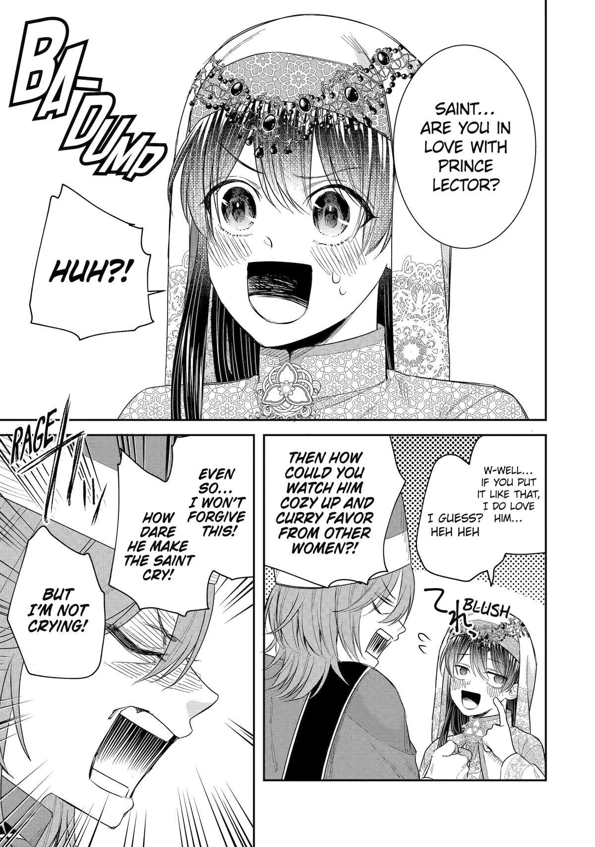 I was summoned to be the Saint, but I was robbed the position, apparently Chapter 45 - Page 23 in English