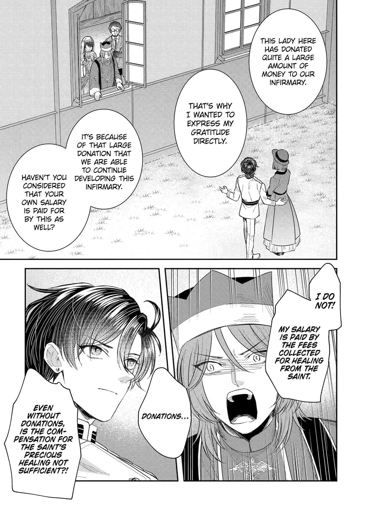 I was summoned to be the Saint, but I was robbed the position, apparently Chapter 45 - Page 27 in English