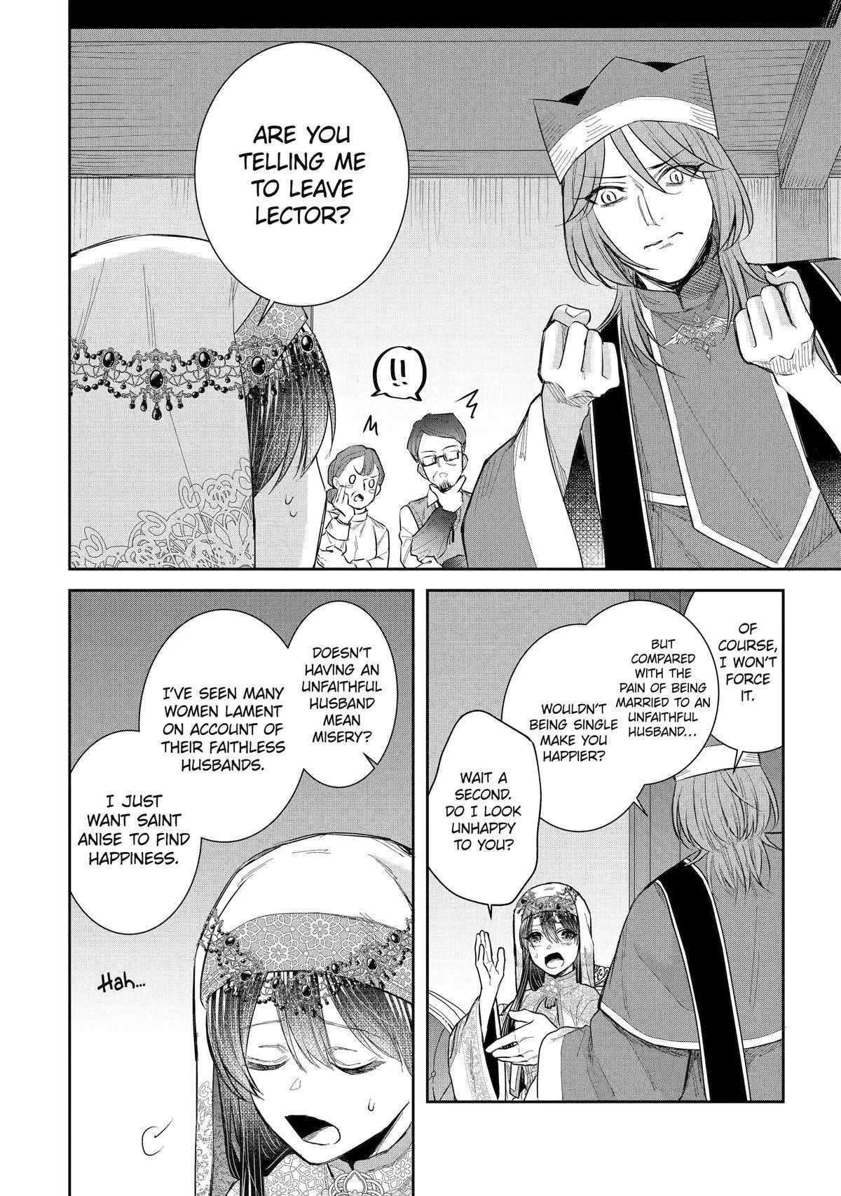I was summoned to be the Saint, but I was robbed the position, apparently Chapter 45 - Page 34 in English