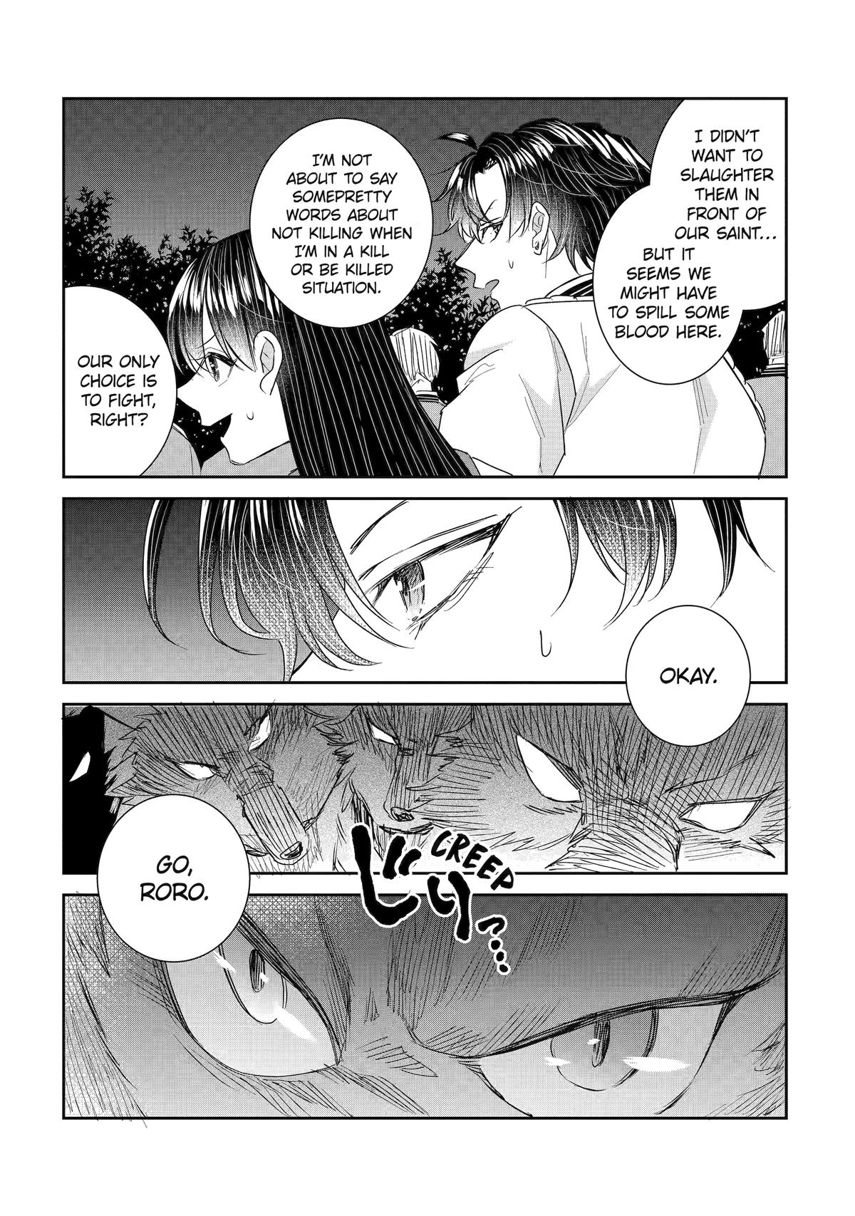 I was summoned to be the Saint, but I was robbed the position, apparently Chapter 53 - Page 12 in English