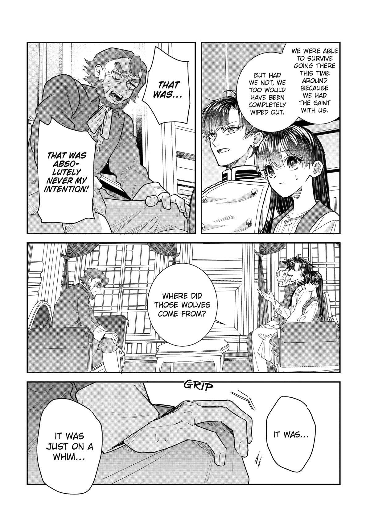 I was summoned to be the Saint, but I was robbed the position, apparently Chapter 54 - Page 3 in English