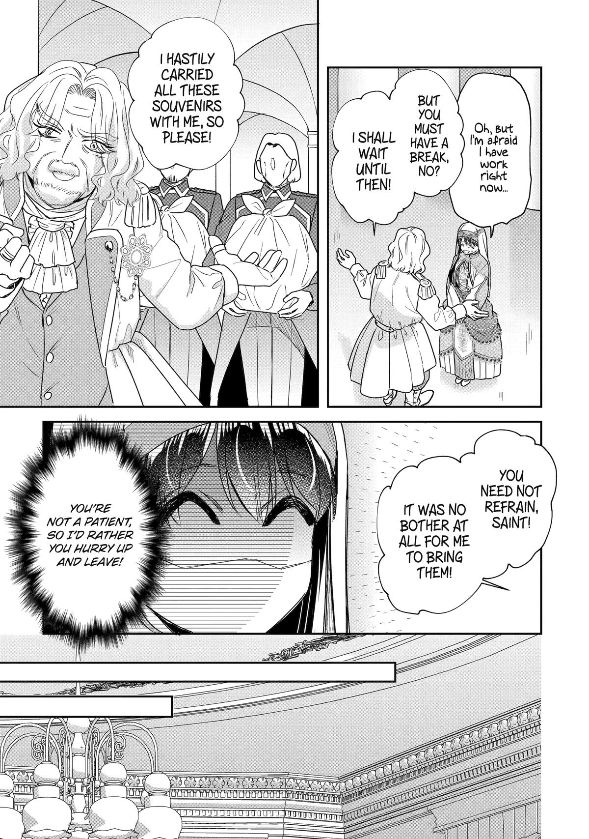I was summoned to be the Saint, but I was robbed the position, apparently Chapter 55 - Page 29 in English
