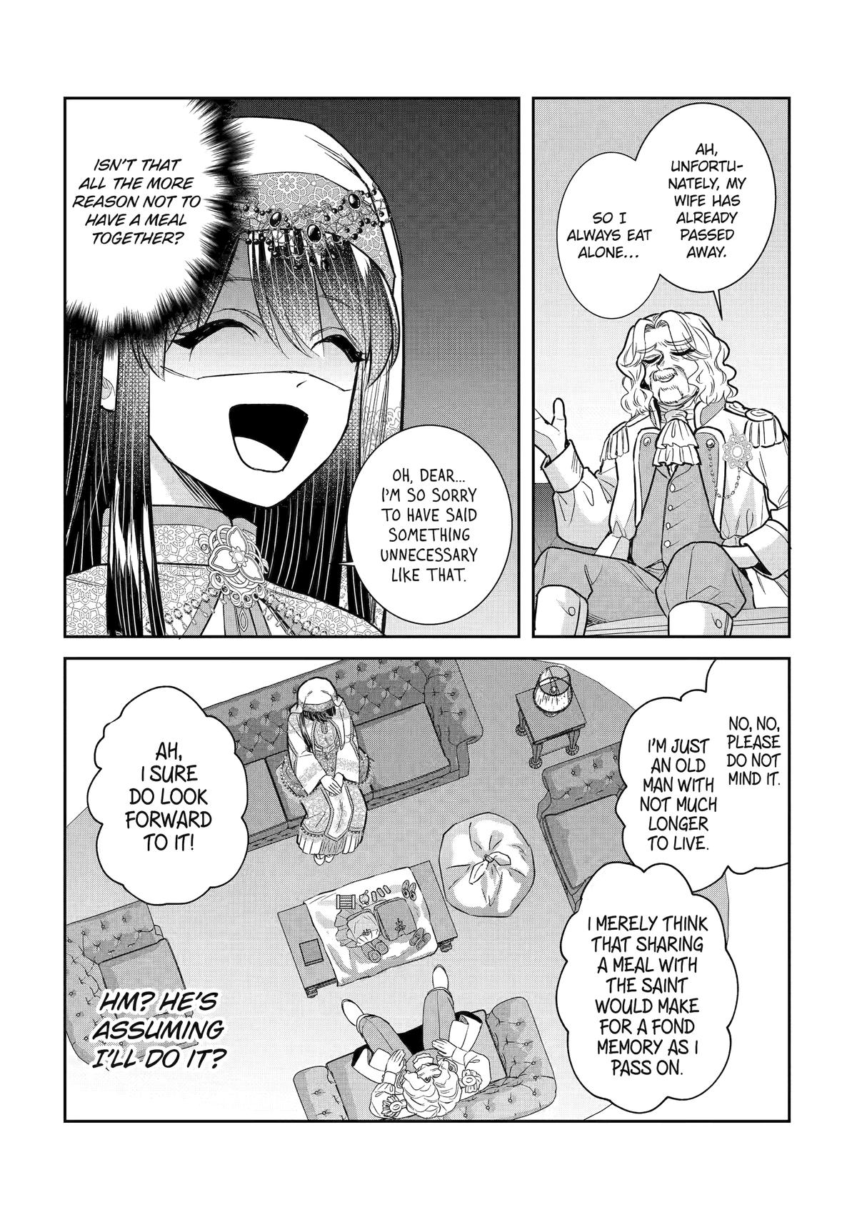 I was summoned to be the Saint, but I was robbed the position, apparently Chapter 55 - Page 34 in English