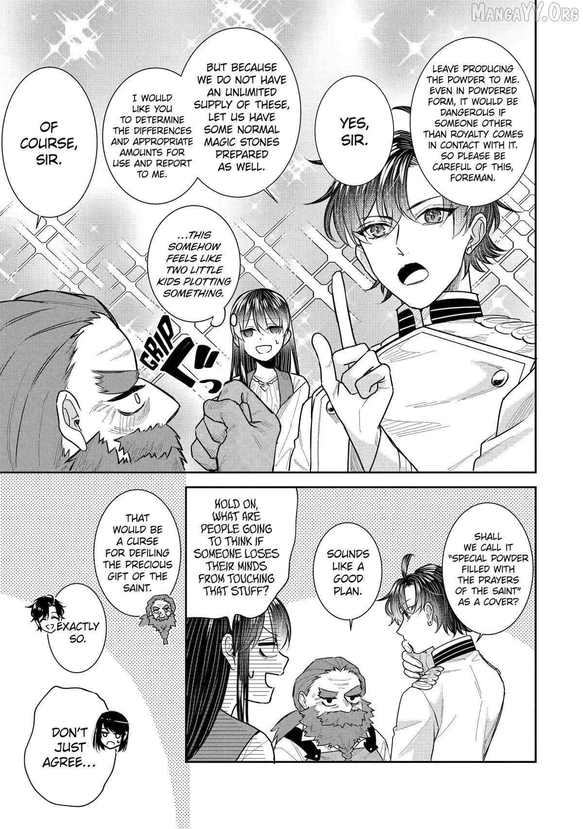 I was summoned to be the Saint, but I was robbed the position, apparently Chapter 57 - Page 9 in English
