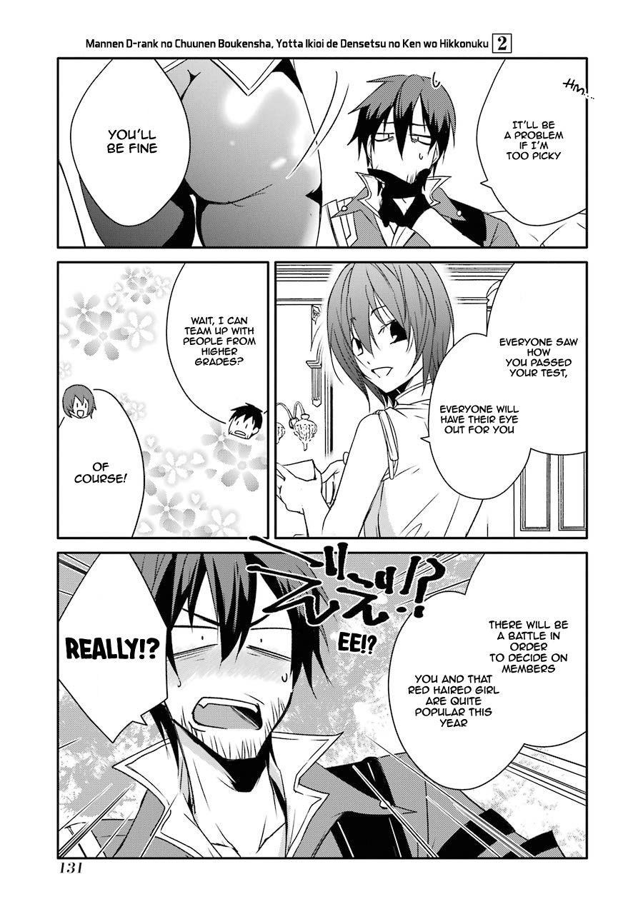 Mannen D-Rank No Chuunen Boukensha, Yotta Ikioi De Densetsu No Ken Wo Hikkonuku Chapter 13 - Page 17 in English