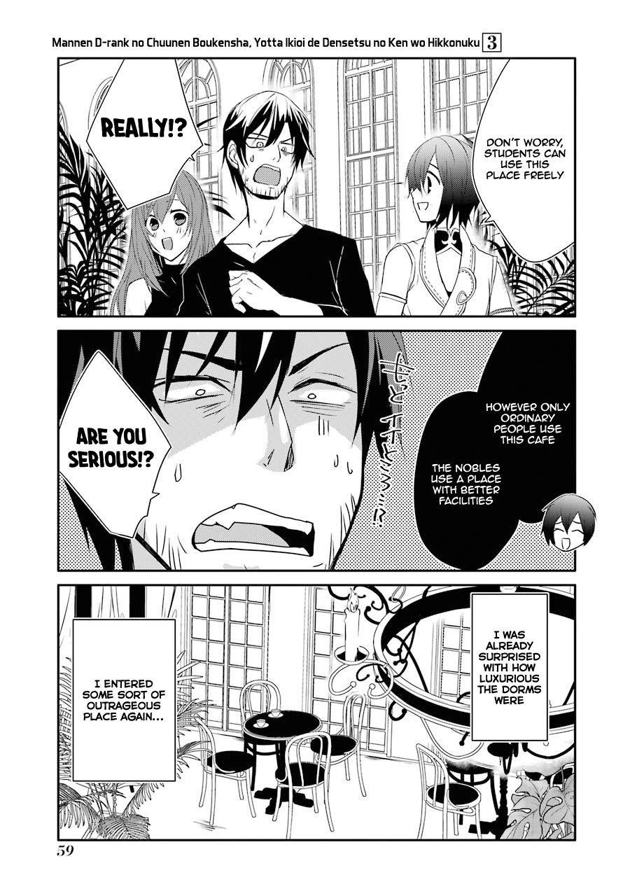 Mannen D-Rank No Chuunen Boukensha, Yotta Ikioi De Densetsu No Ken Wo Hikkonuku Chapter 15 - Page 22 in English