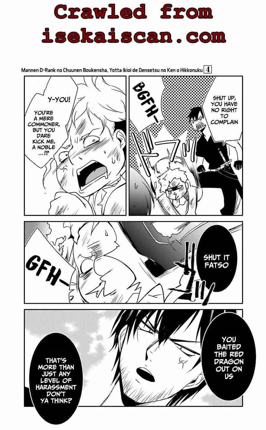 Mannen D-Rank No Chuunen Boukensha, Yotta Ikioi De Densetsu No Ken Wo Hikkonuku Chapter 20 - Page 25 in English