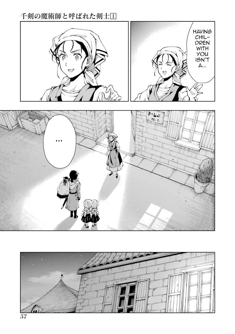 The Swordsman Called The Countless Swords Sorcerer Chapter 1 - Page 54 in English