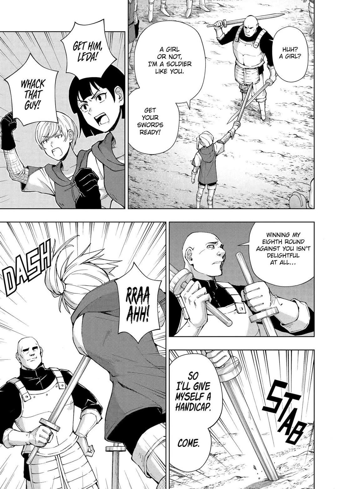 The Swordsman Called The Countless Swords Sorcerer Chapter 36 - Page 9 in English