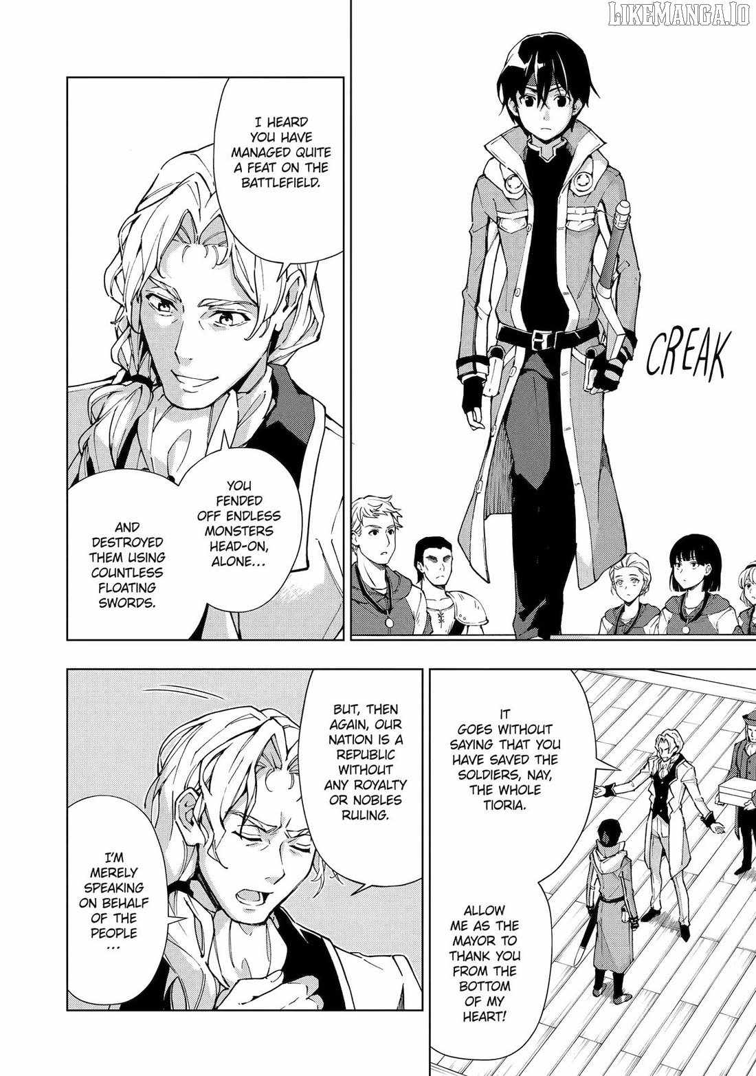 The Swordsman Called The Countless Swords Sorcerer Chapter 47 - Page 14 in English