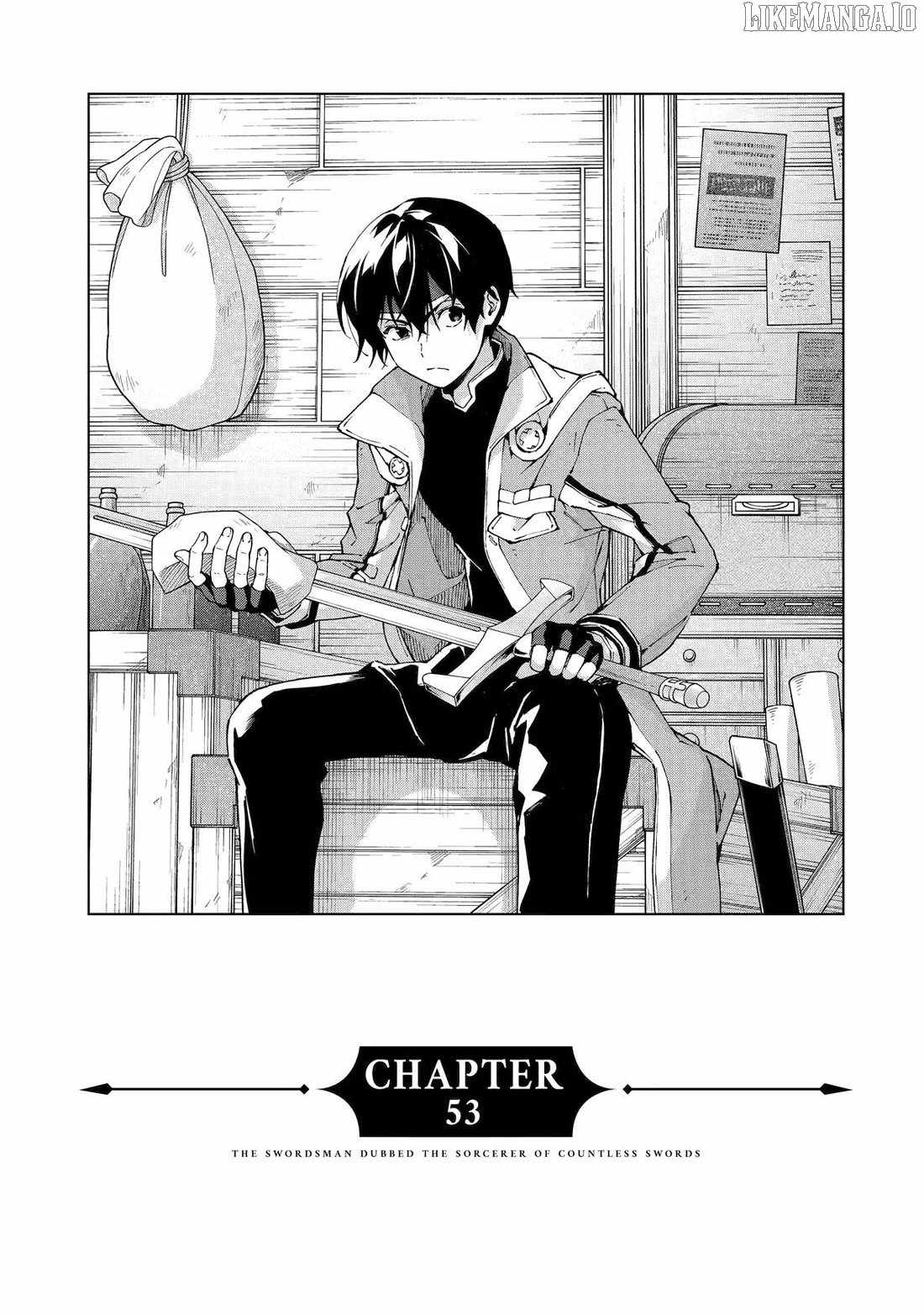 The Swordsman Called The Countless Swords Sorcerer Chapter 53 - Page 3 in English