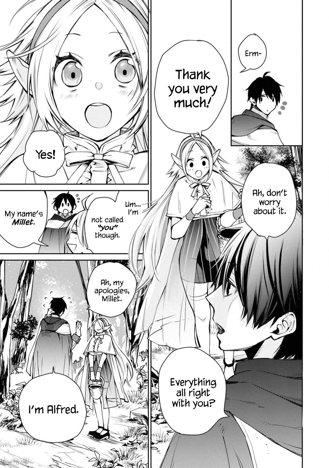 I Used to be the Strongest Sorcerer. Then I Took an Arrow in the Knee and Became a Village Guard Chapter 1.2 - Page 7 in English