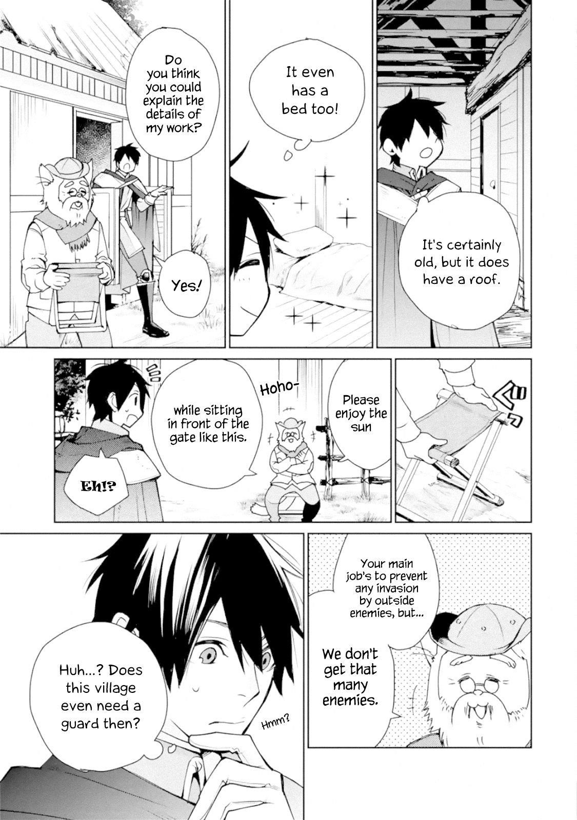 I Used to be the Strongest Sorcerer. Then I Took an Arrow in the Knee and Became a Village Guard Chapter 2.1 - Page 8 in English